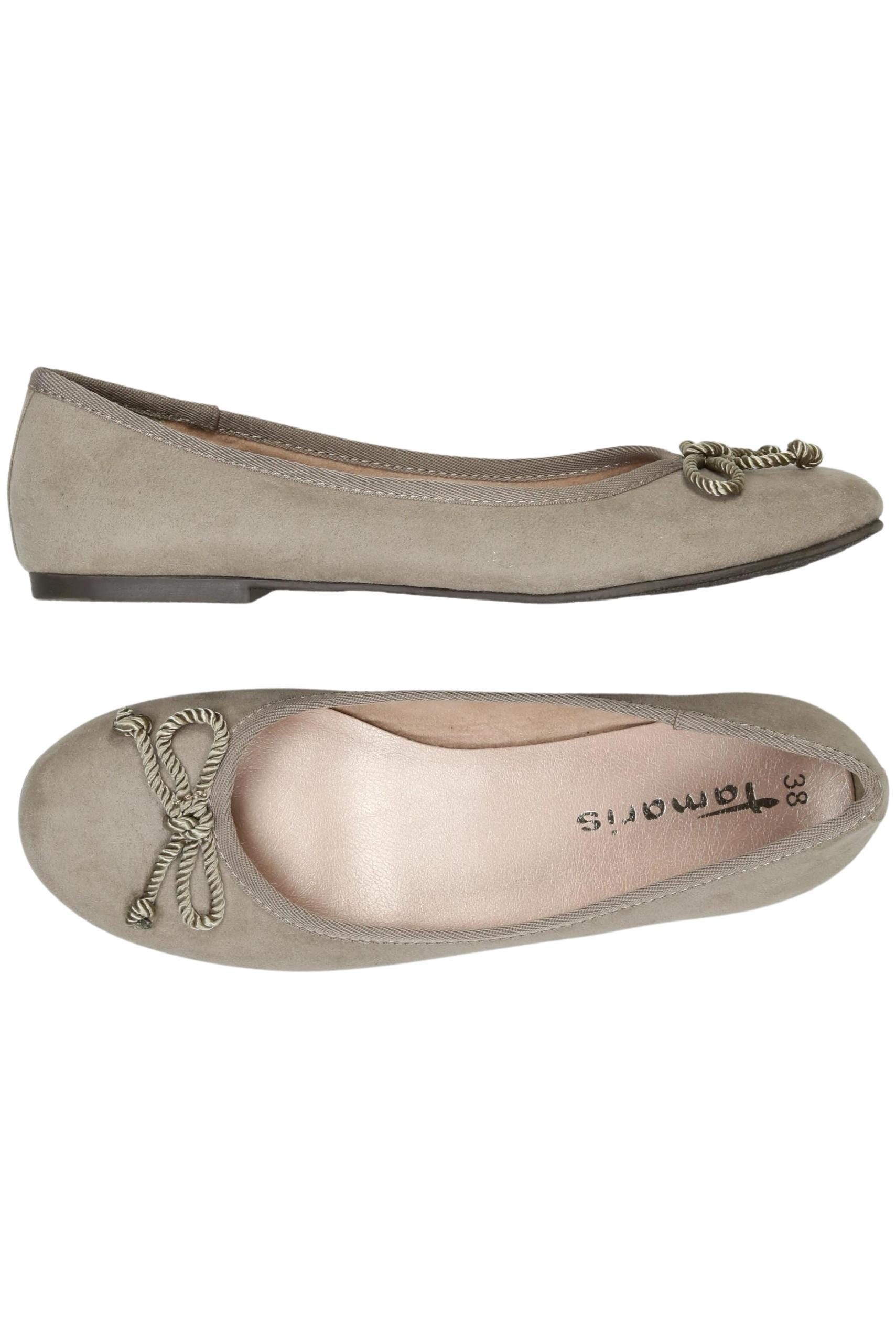 

Tamaris Damen Ballerinas, beige, Gr. 38