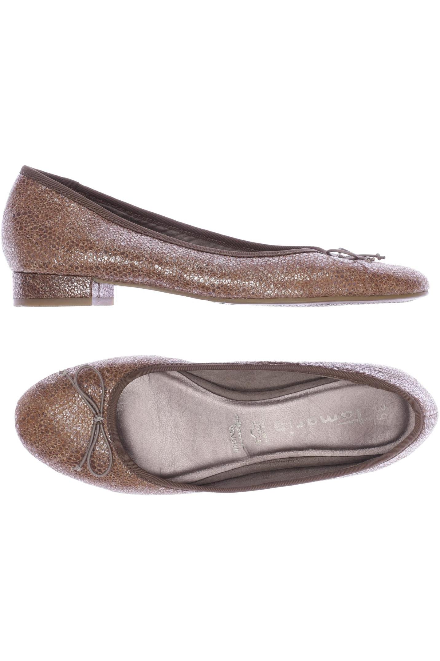 

Tamaris Damen Ballerinas, braun, Gr. 38