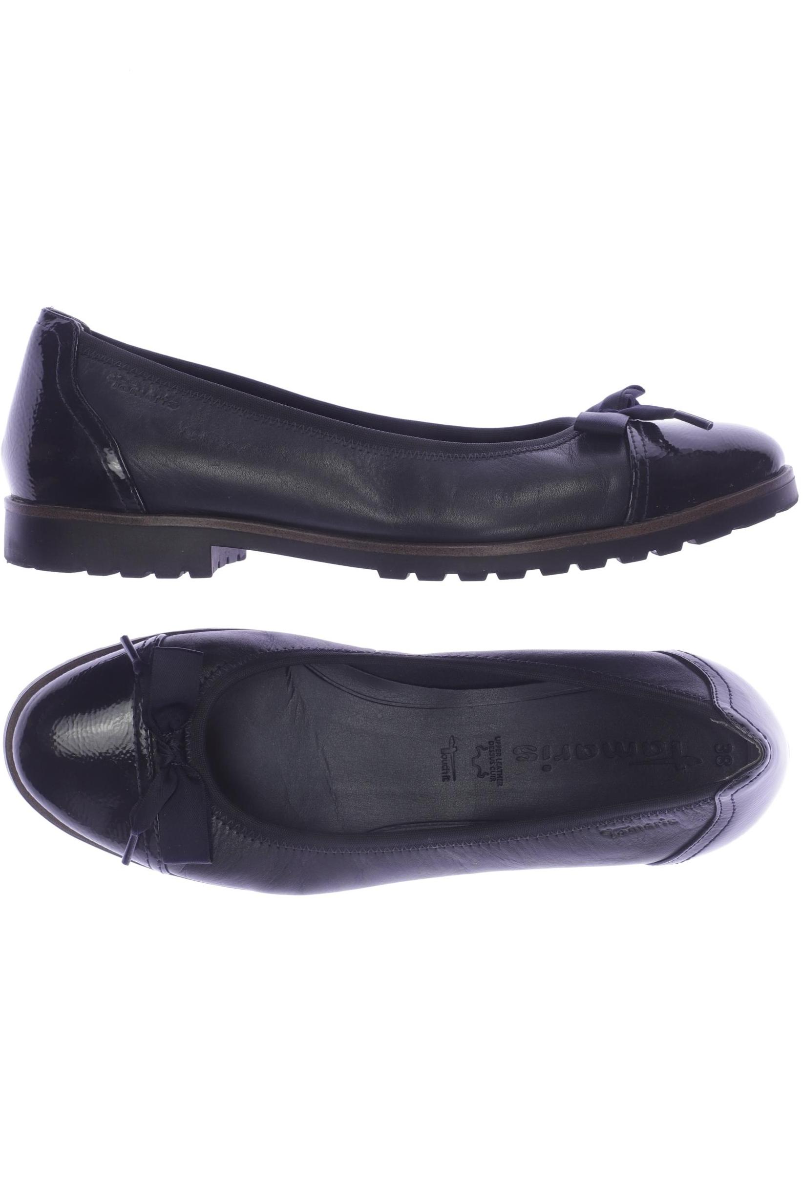 

Tamaris Damen Ballerinas, marineblau, Gr. 38
