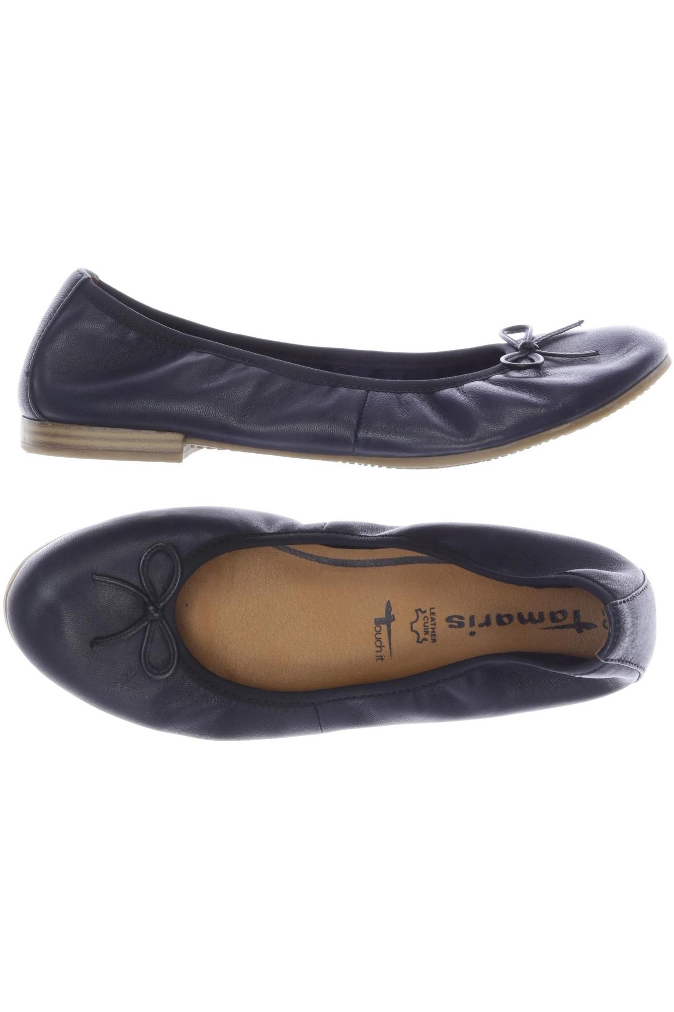

Tamaris Damen Ballerinas, marineblau, Gr. 39