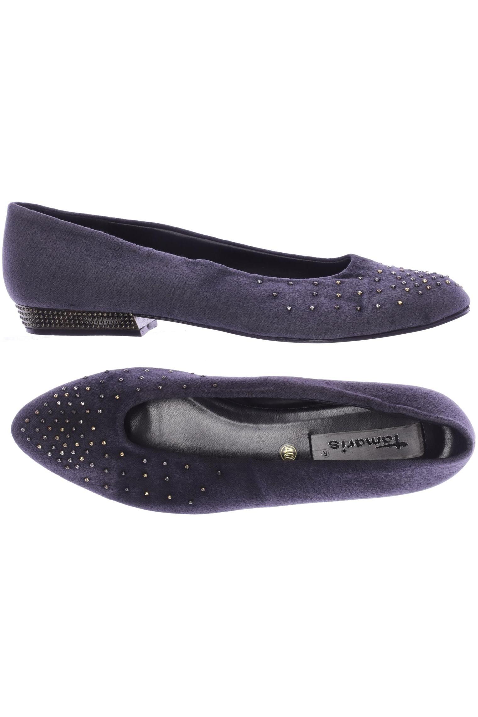 

Tamaris Damen Ballerinas, grau, Gr. 40