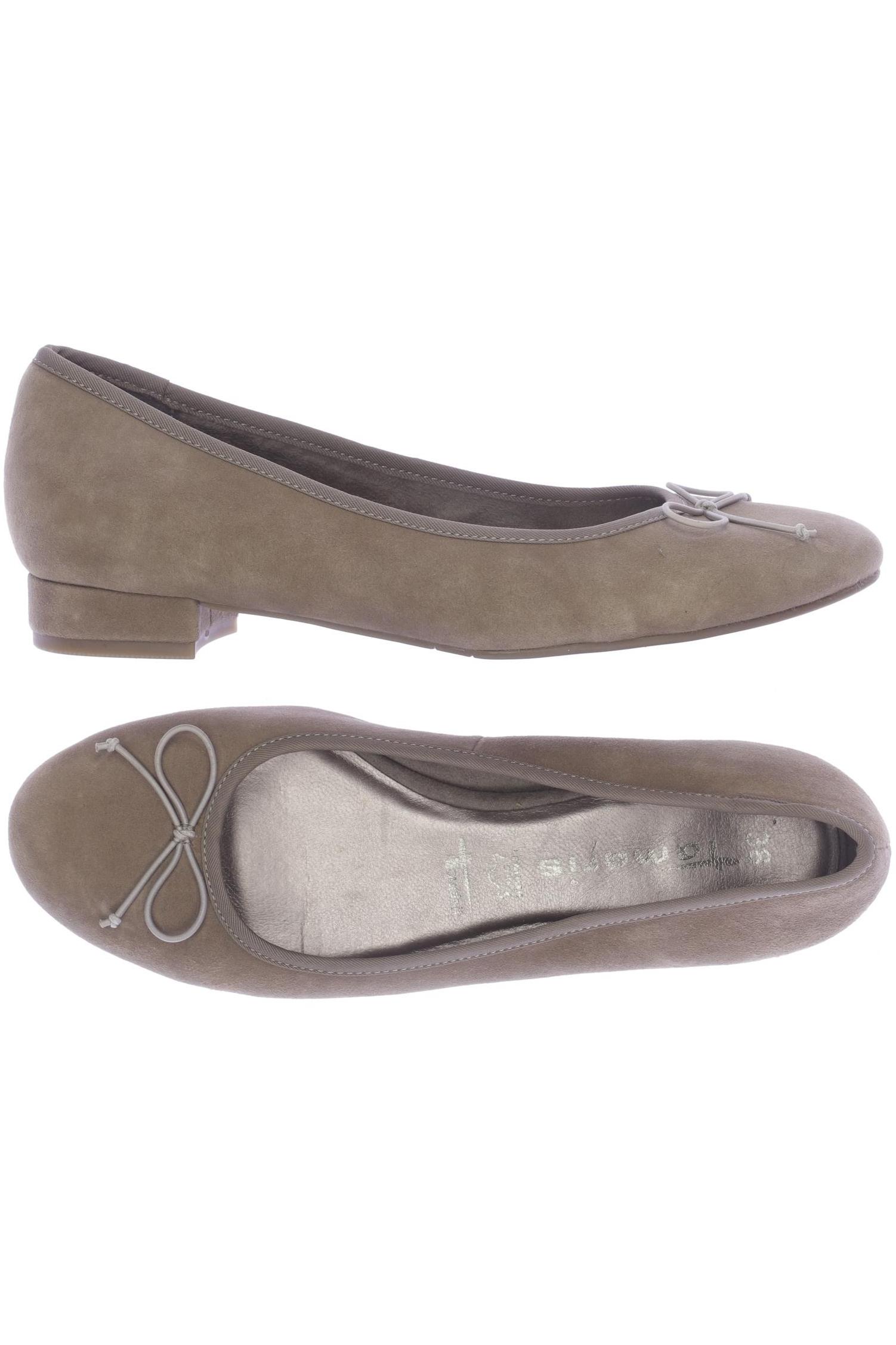 

Tamaris Damen Ballerinas, beige, Gr. 38