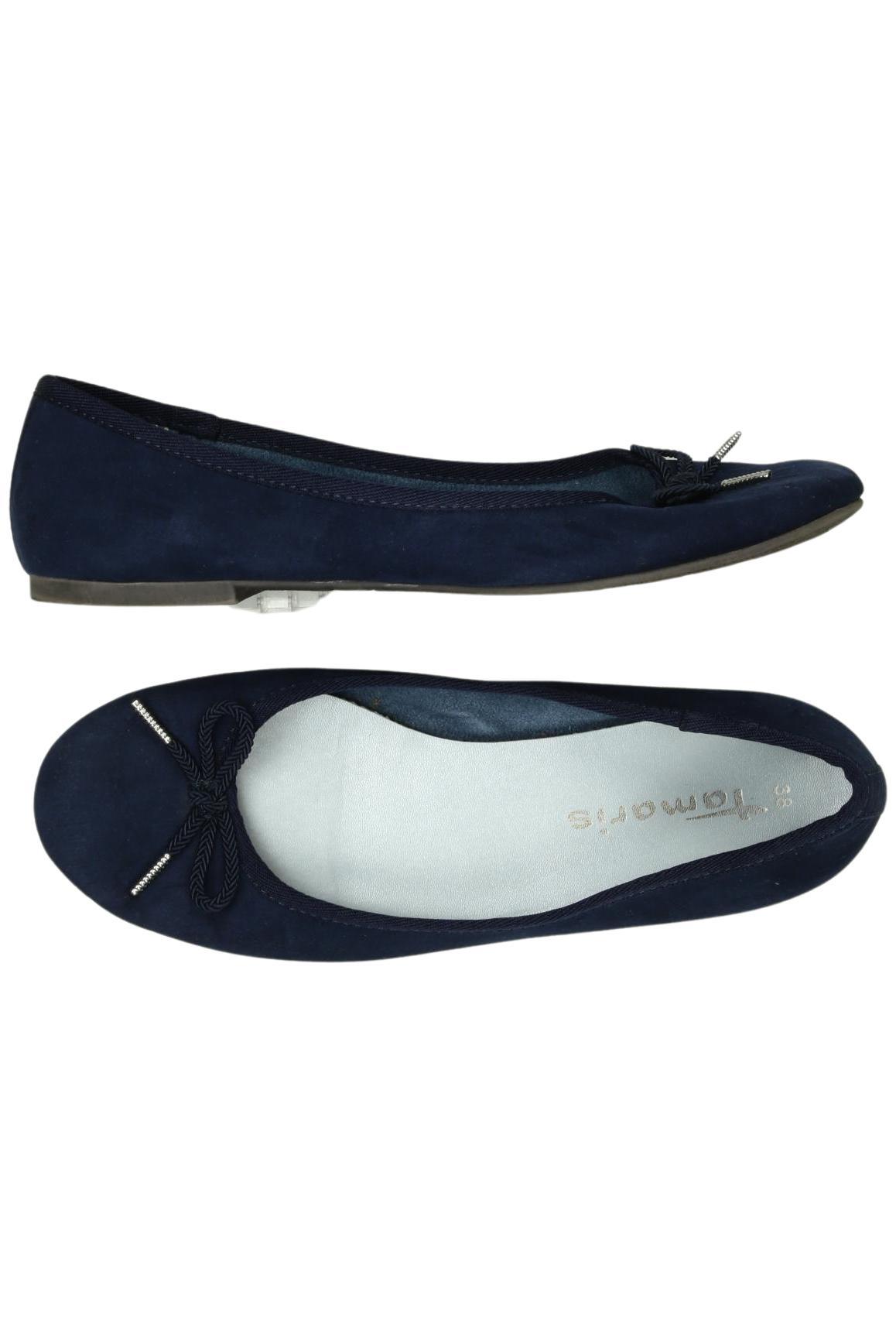 

Tamaris Damen Ballerinas, marineblau, Gr. 38