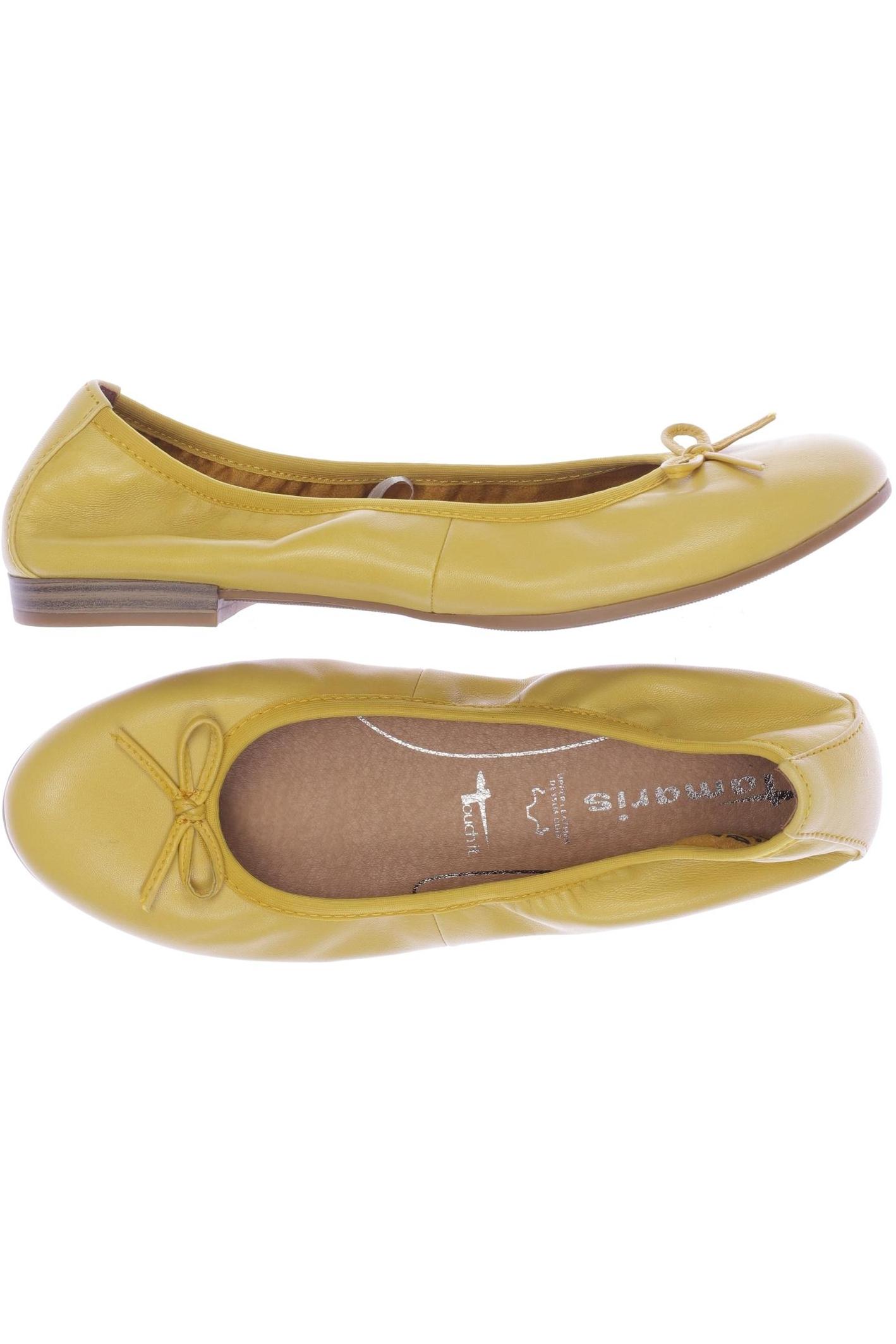 

Tamaris Damen Ballerinas, gelb, Gr. 38