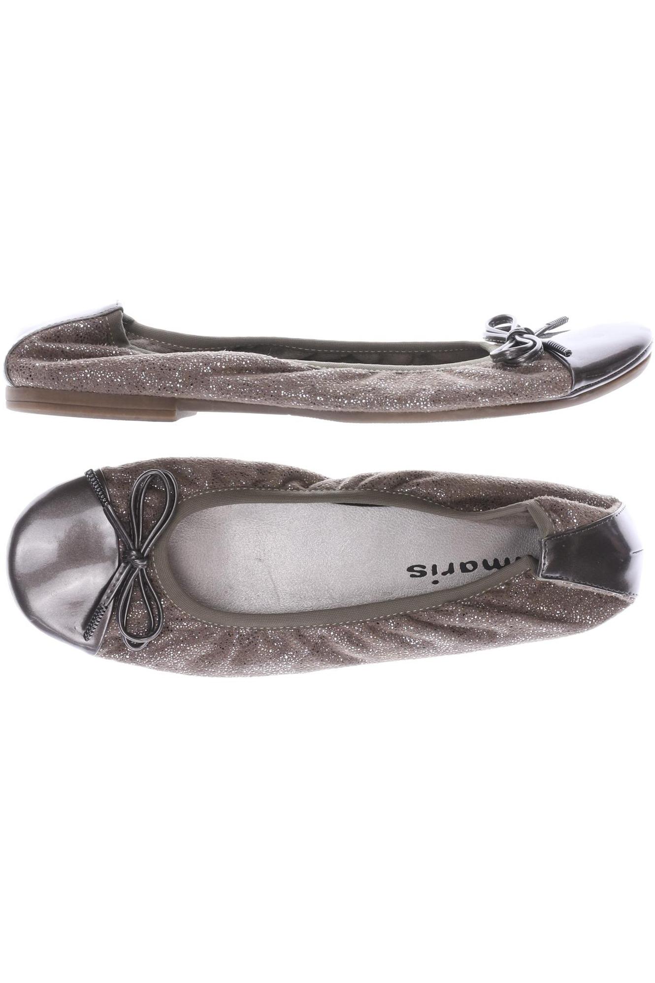 

Tamaris Damen Ballerinas, braun, Gr. 37