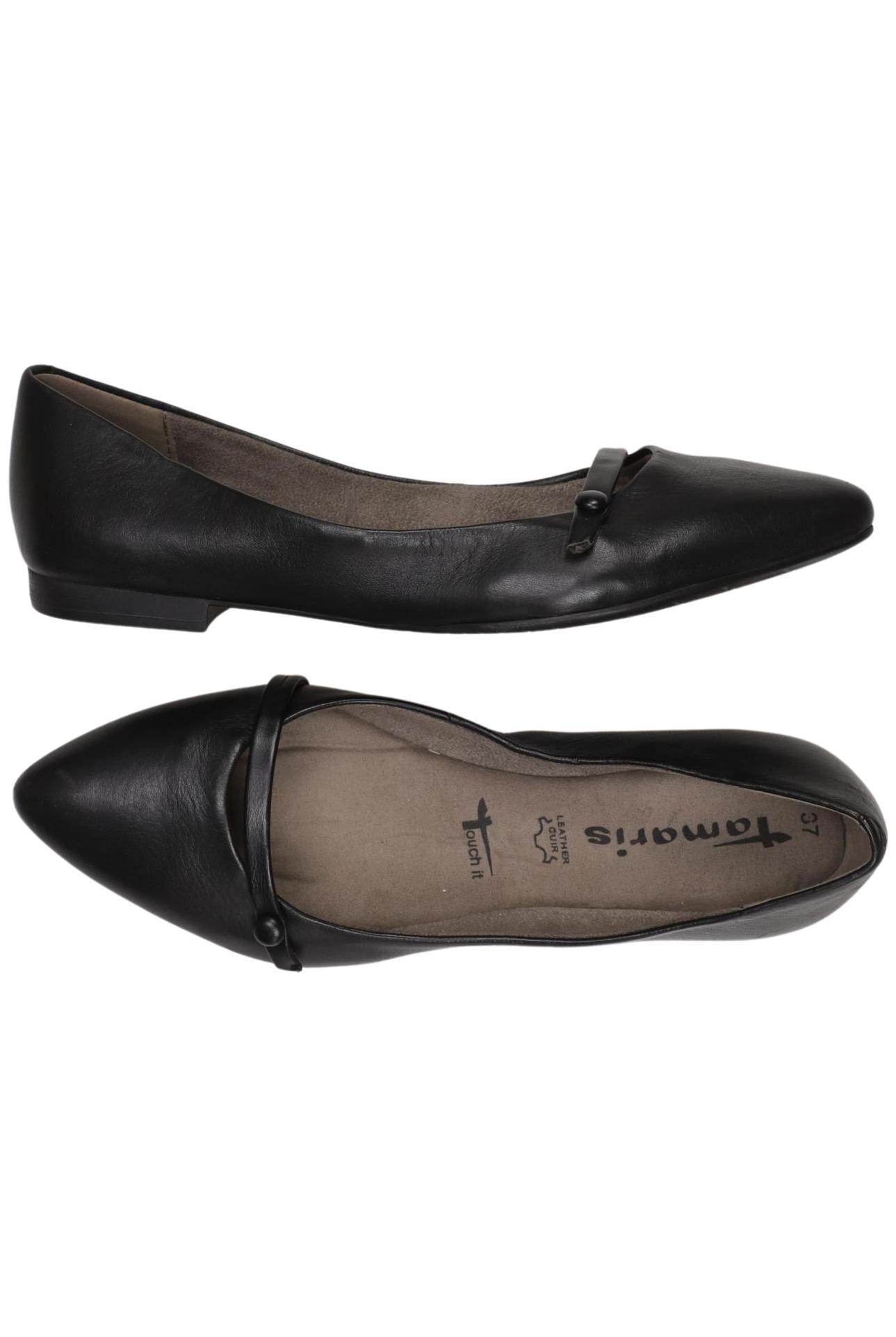 

Tamaris Damen Ballerinas, schwarz, Gr. 37