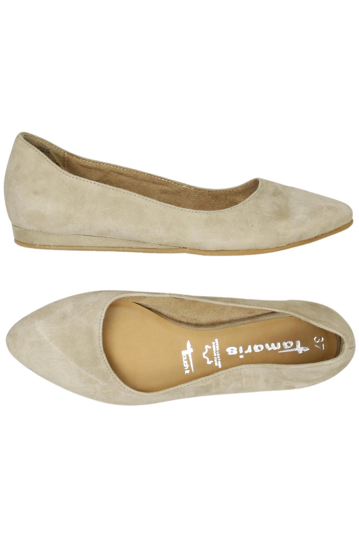

Tamaris Damen Ballerinas, beige, Gr. 37