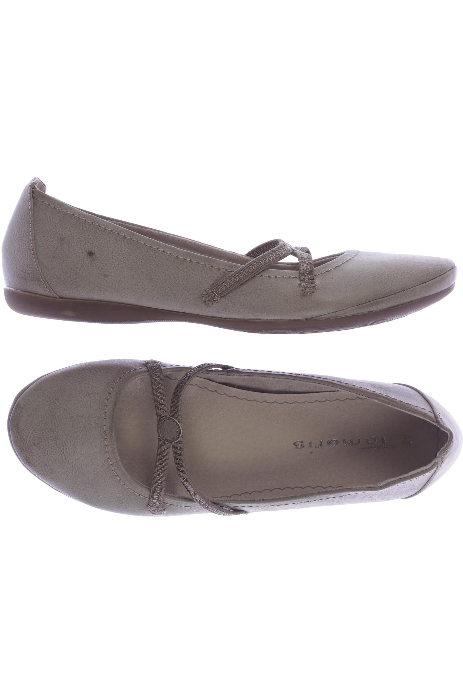 

Tamaris Damen Ballerinas, beige, Gr. 39