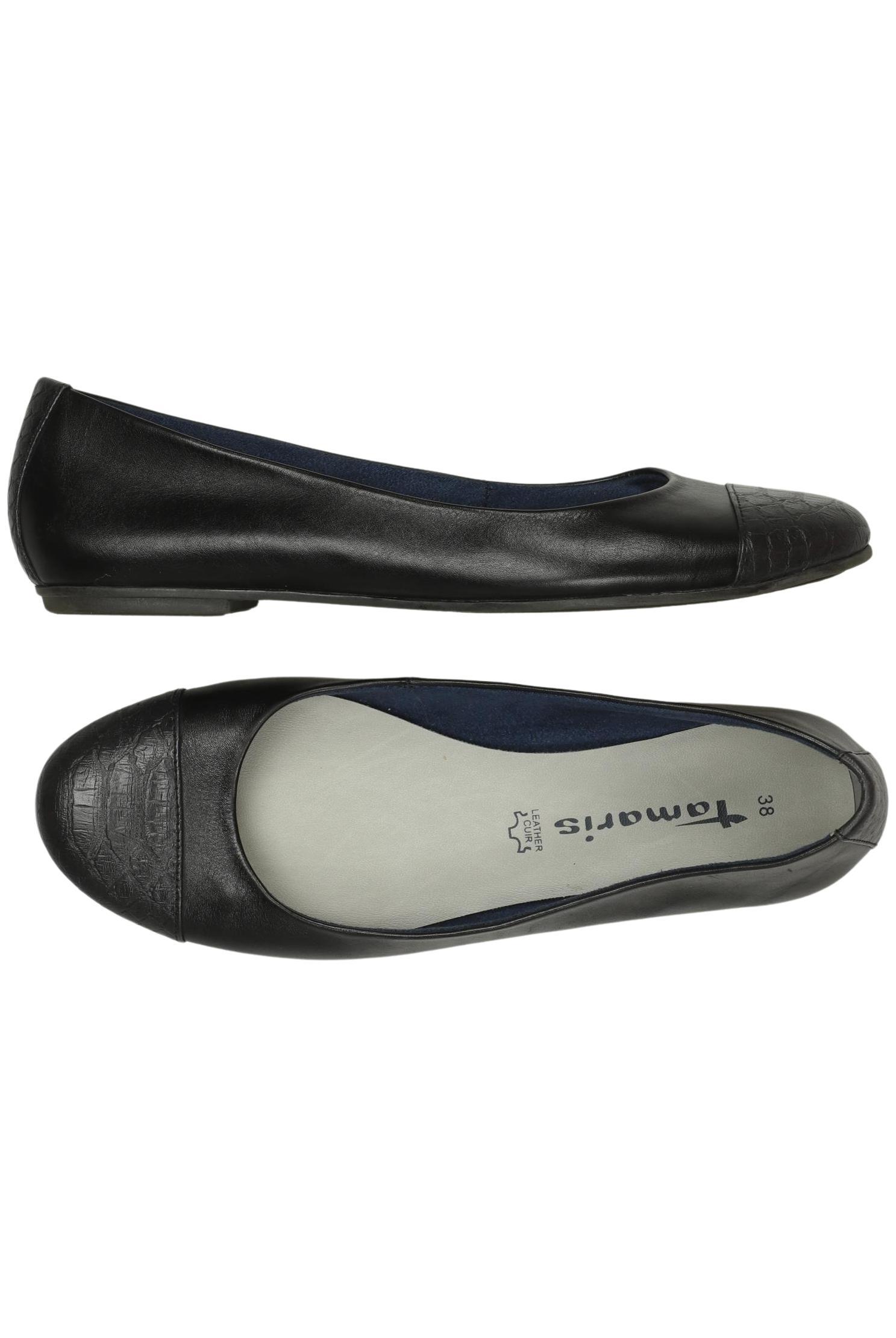

Tamaris Damen Ballerinas, schwarz, Gr. 38