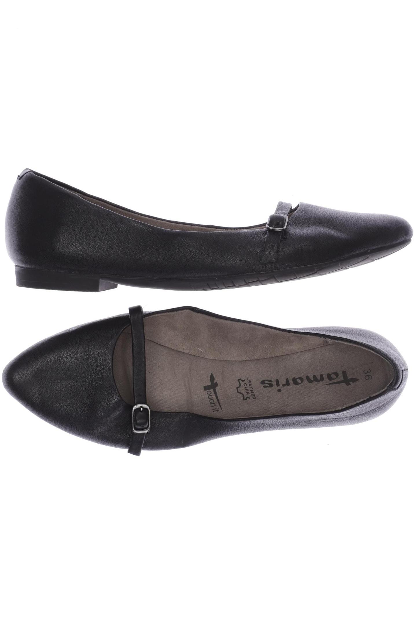 

Tamaris Damen Ballerinas, schwarz, Gr. 36