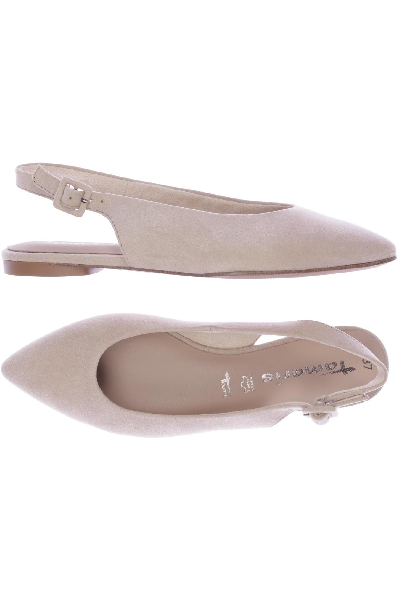 

Tamaris Damen Ballerinas, beige, Gr. 37