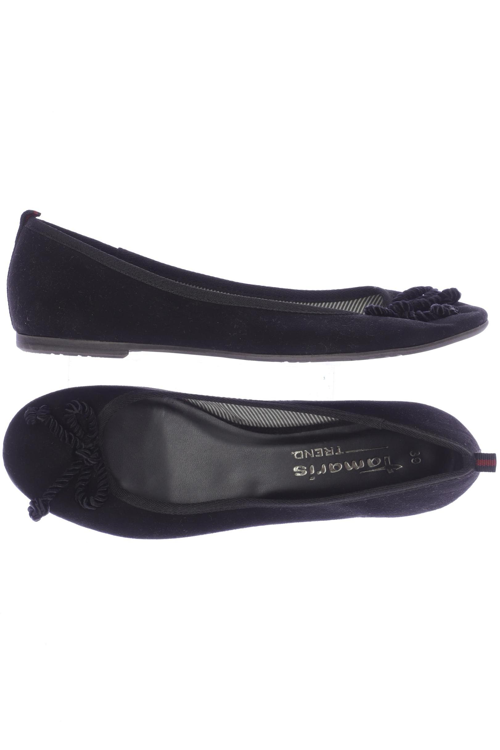 

Tamaris Damen Ballerinas, schwarz, Gr. 39
