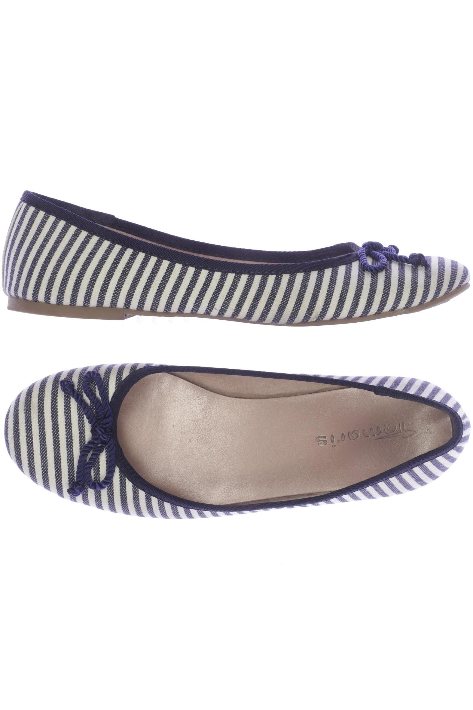

Tamaris Damen Ballerinas, marineblau, Gr. 41