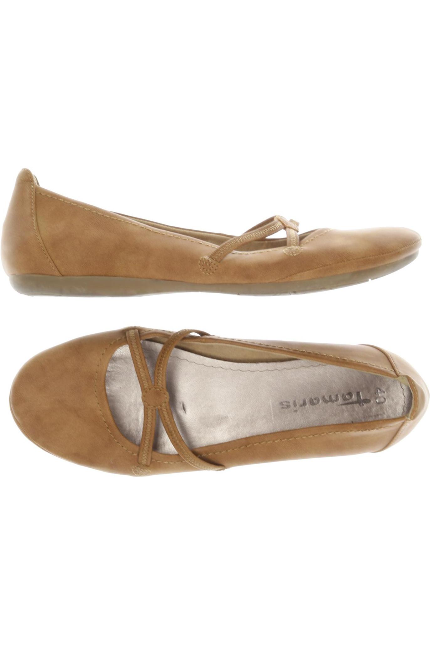 

Tamaris Damen Ballerinas, braun, Gr. 40