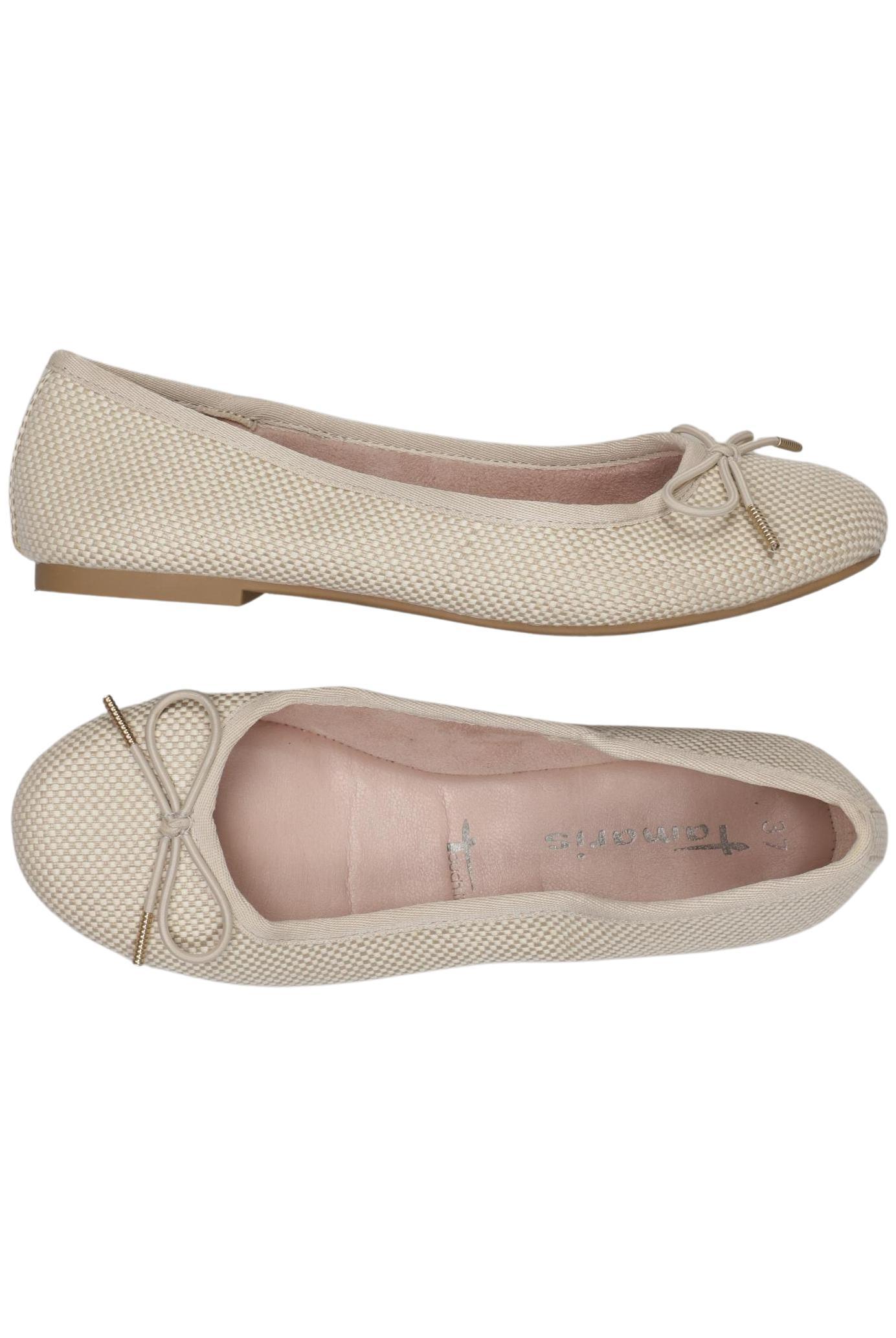 

Tamaris Damen Ballerinas, beige, Gr. 37
