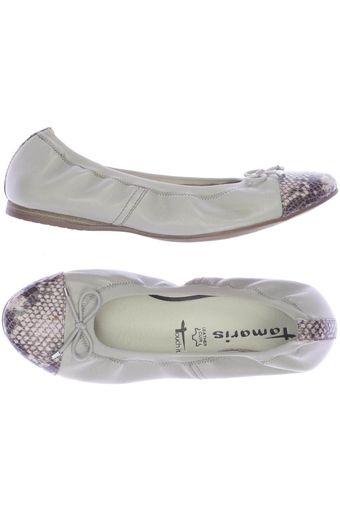 

Tamaris Damen Ballerinas, beige, Gr. 37