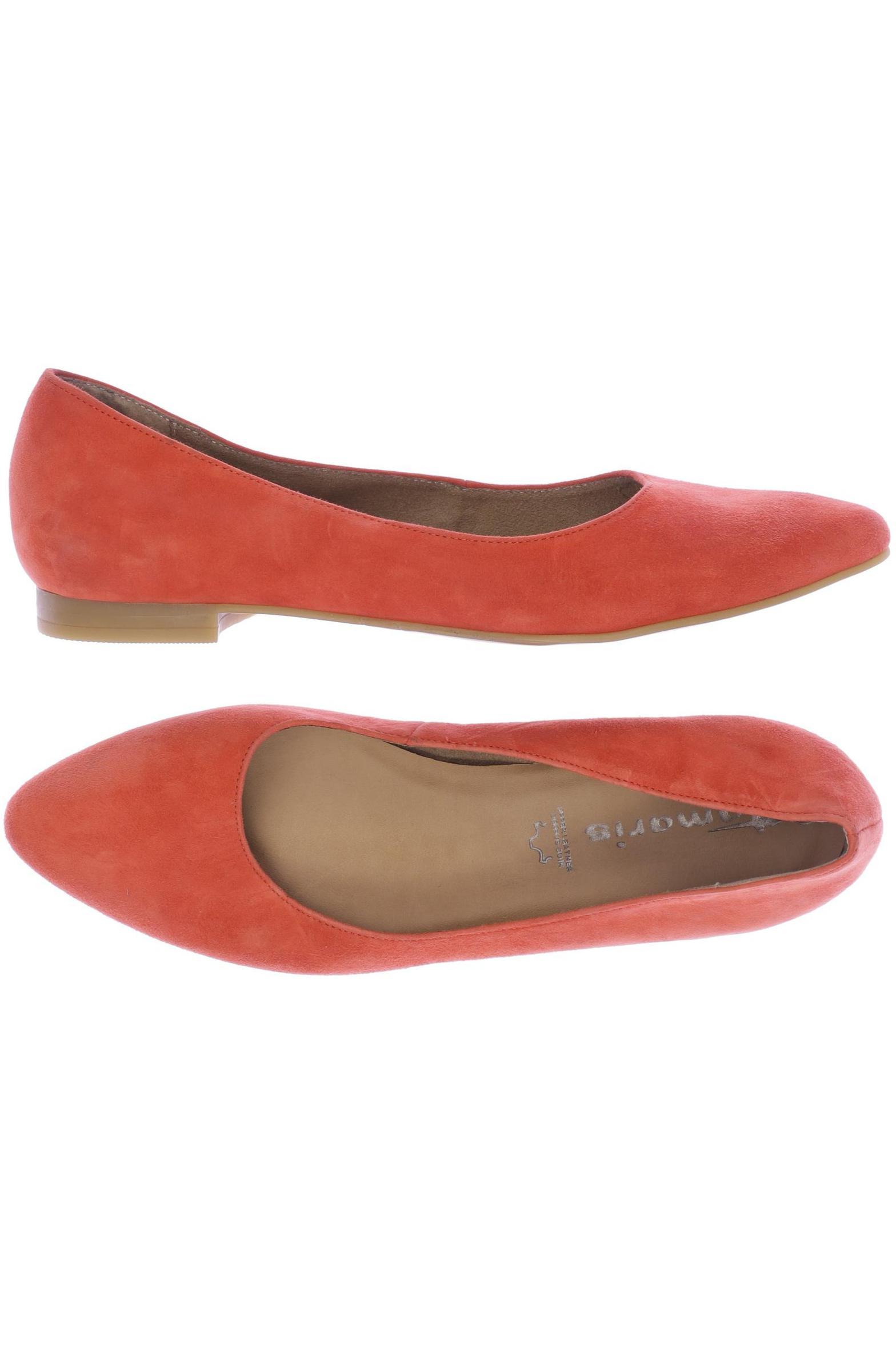 

Tamaris Damen Ballerinas, orange, Gr. 40