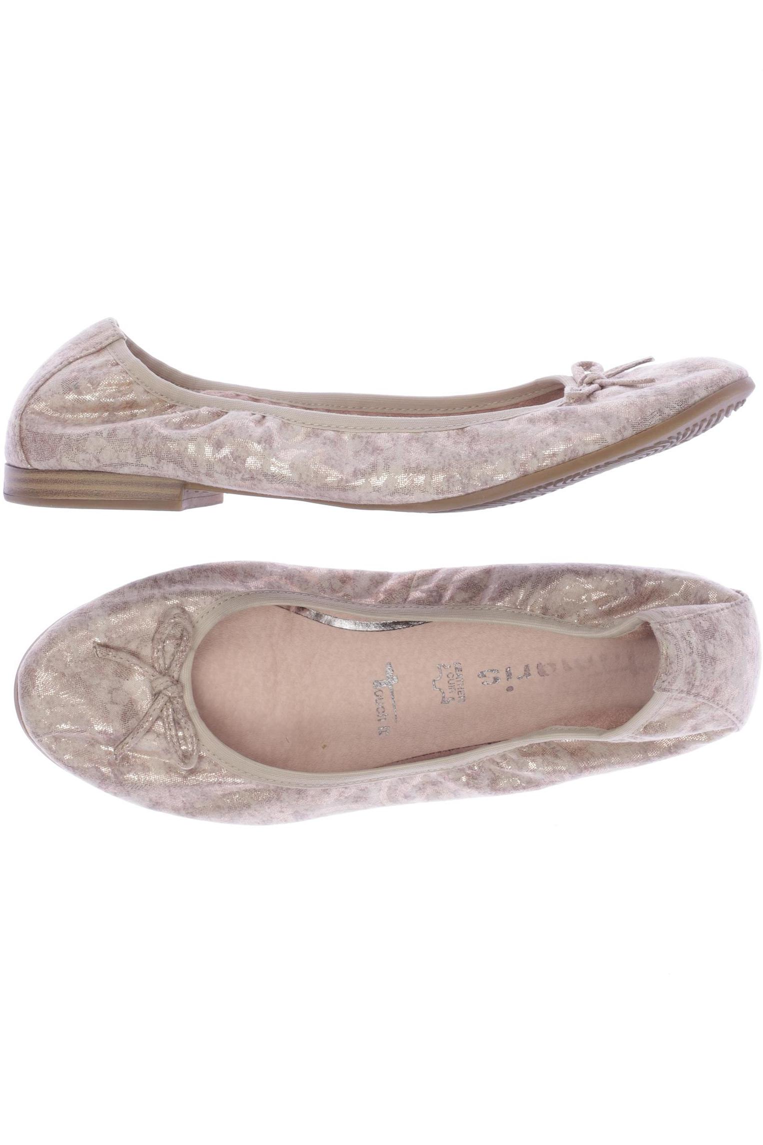 

Tamaris Damen Ballerinas, beige, Gr. 38