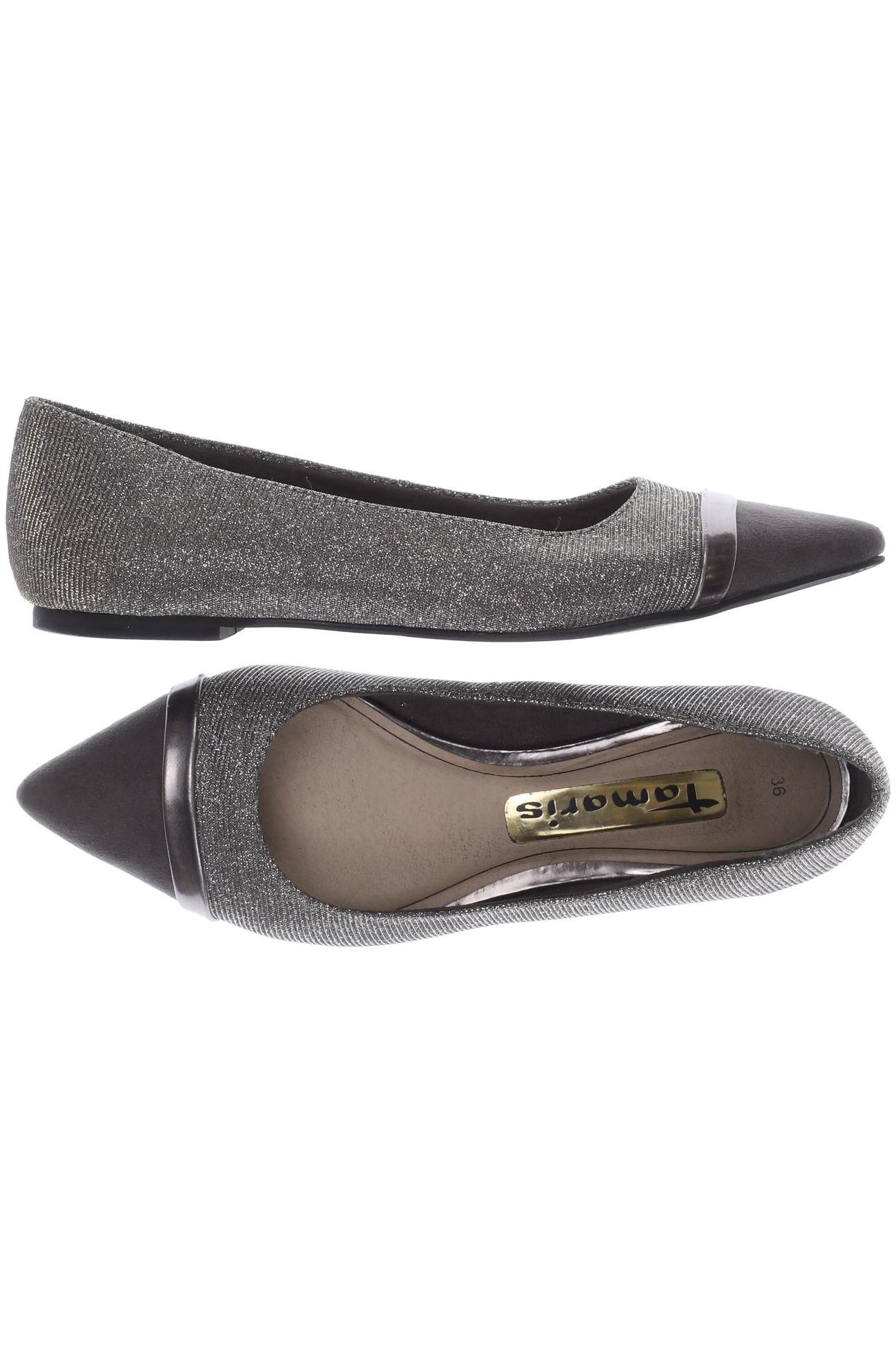 

Tamaris Damen Ballerinas, grau, Gr. 36