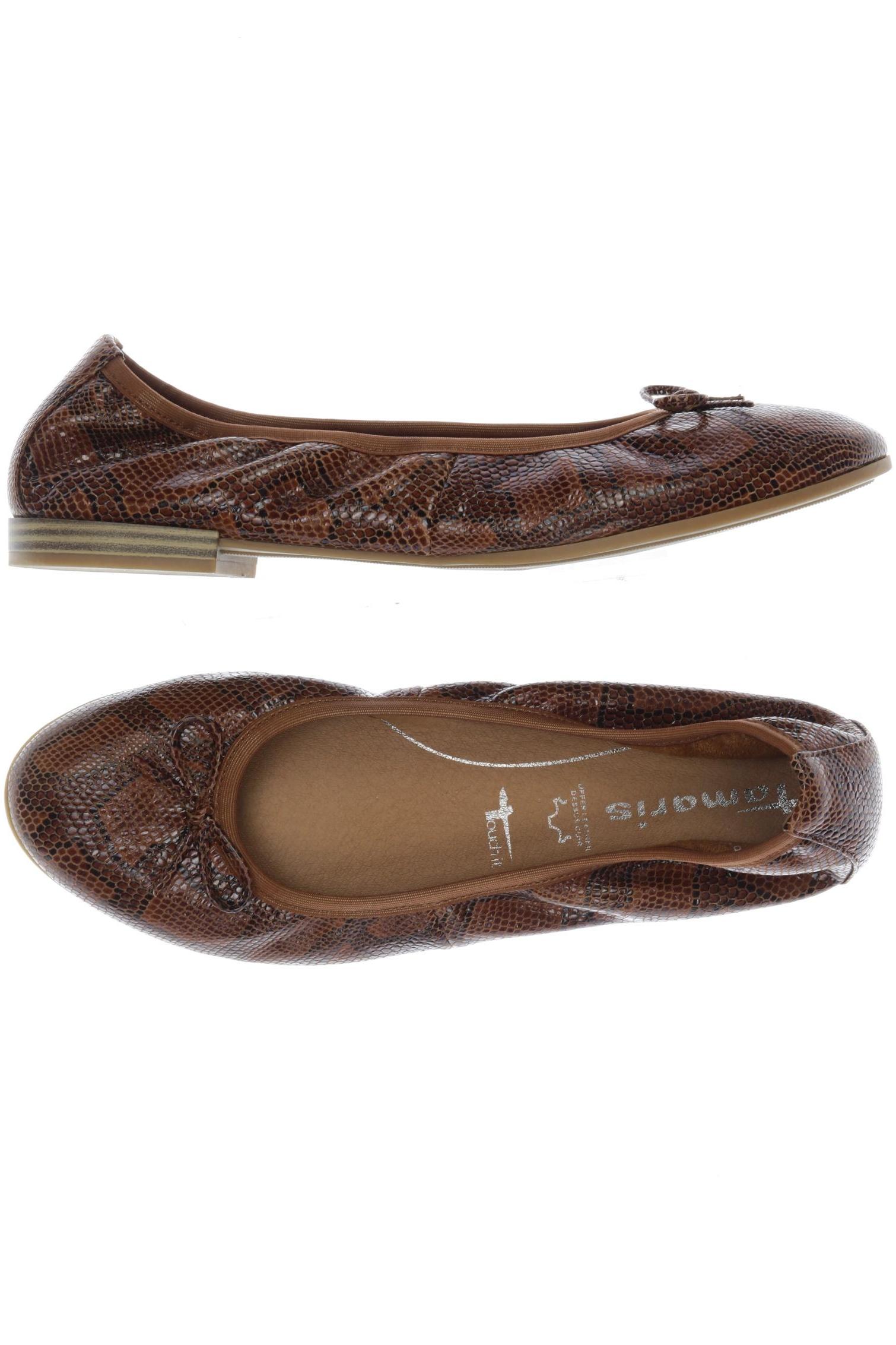 

Tamaris Damen Ballerinas, braun, Gr. 39
