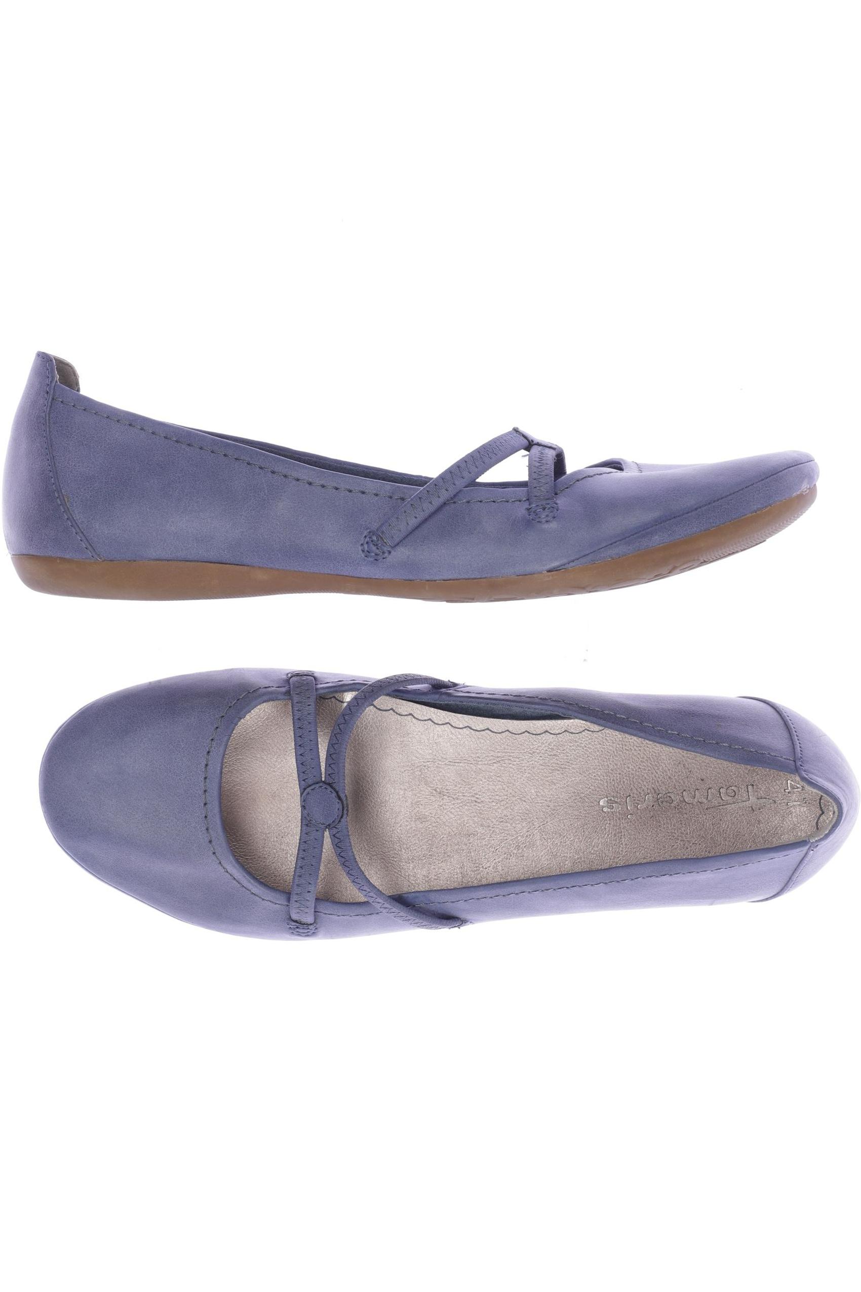 

Tamaris Damen Ballerinas, blau, Gr. 41