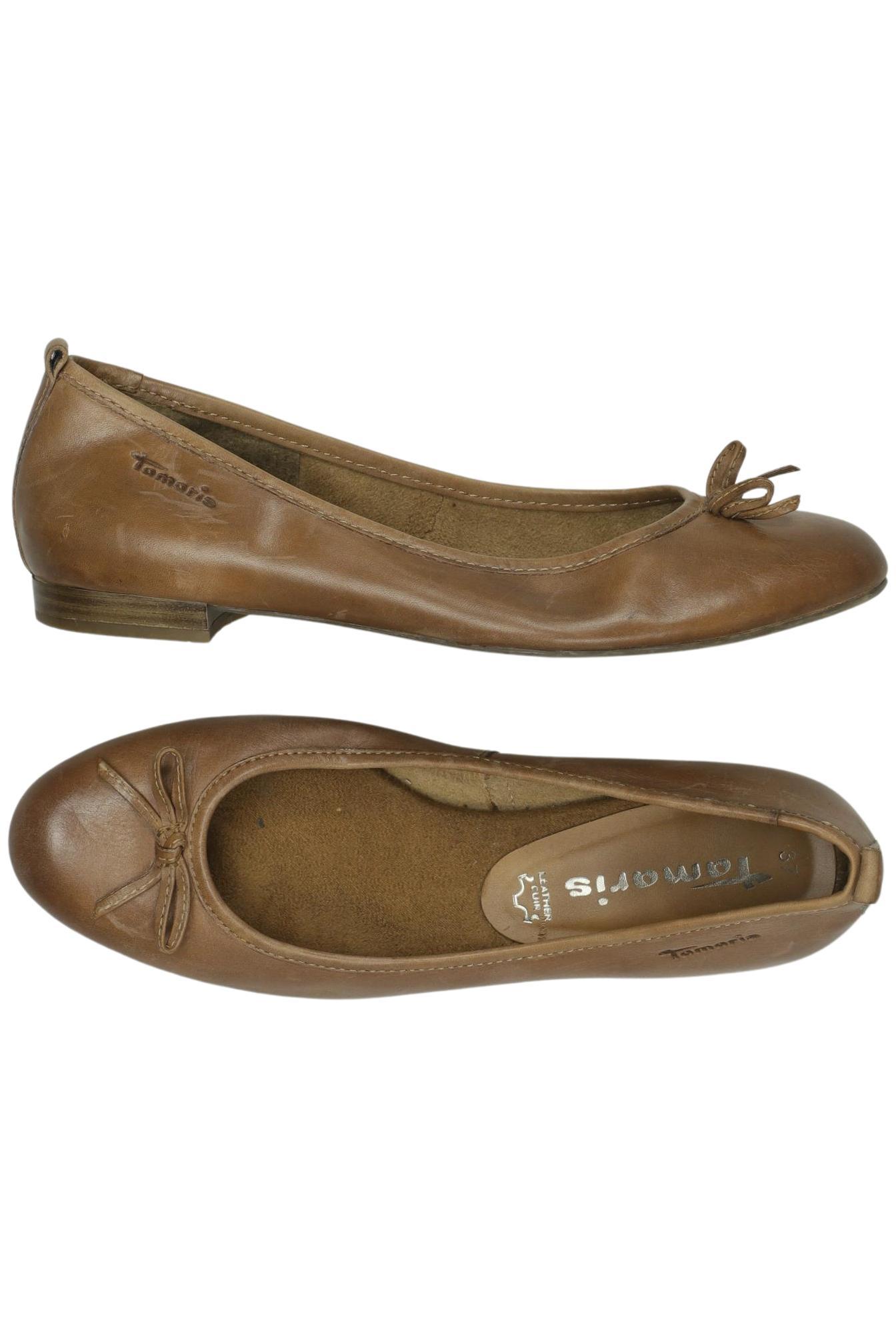 

Tamaris Damen Ballerinas, braun, Gr. 37