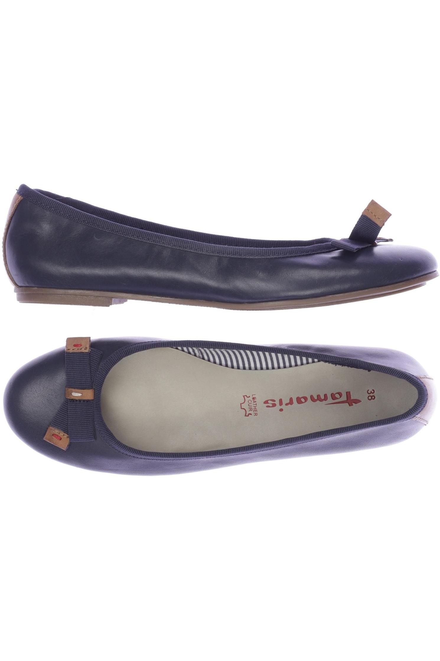 

Tamaris Damen Ballerinas, marineblau, Gr. 38