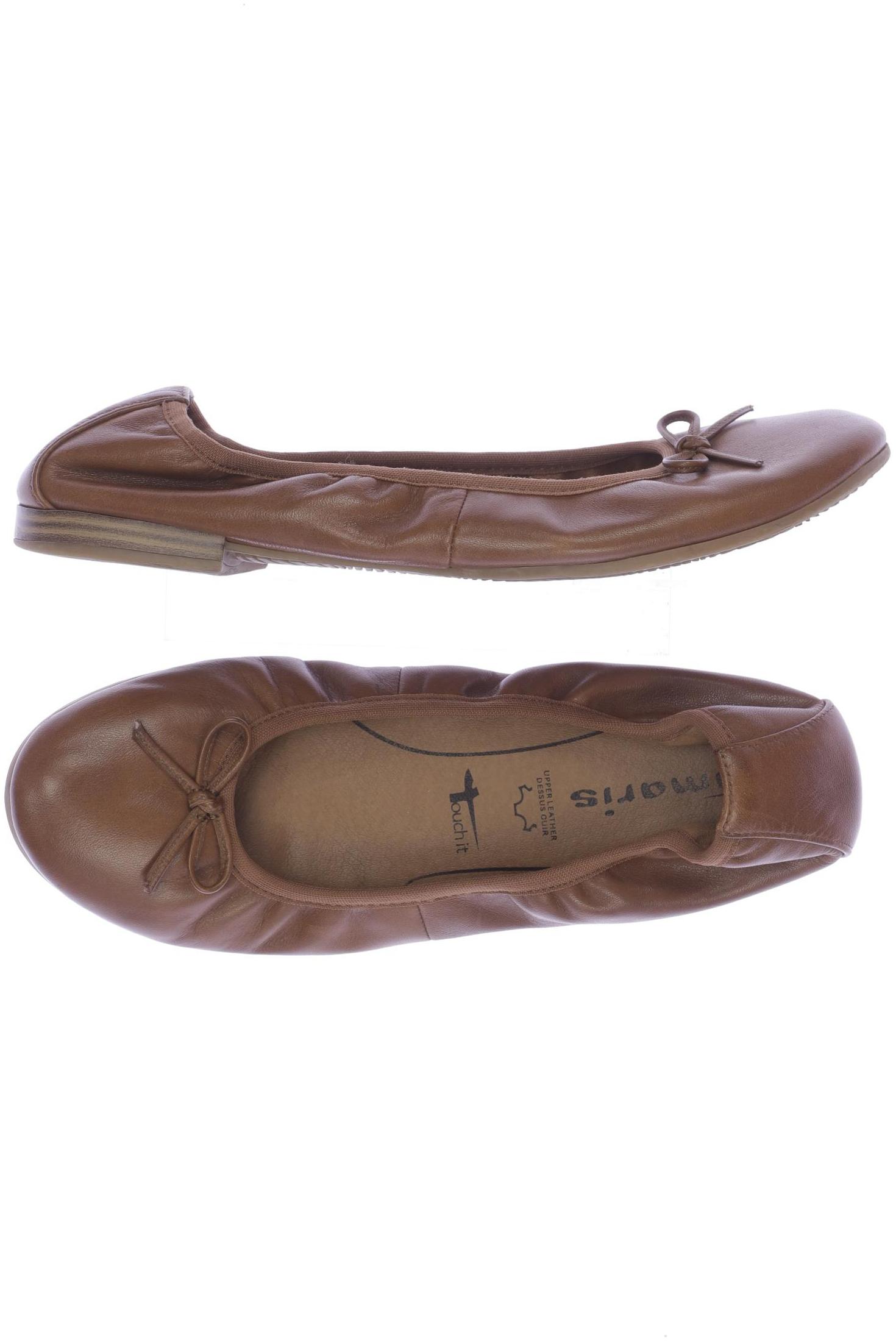 

Tamaris Damen Ballerinas, braun, Gr. 38
