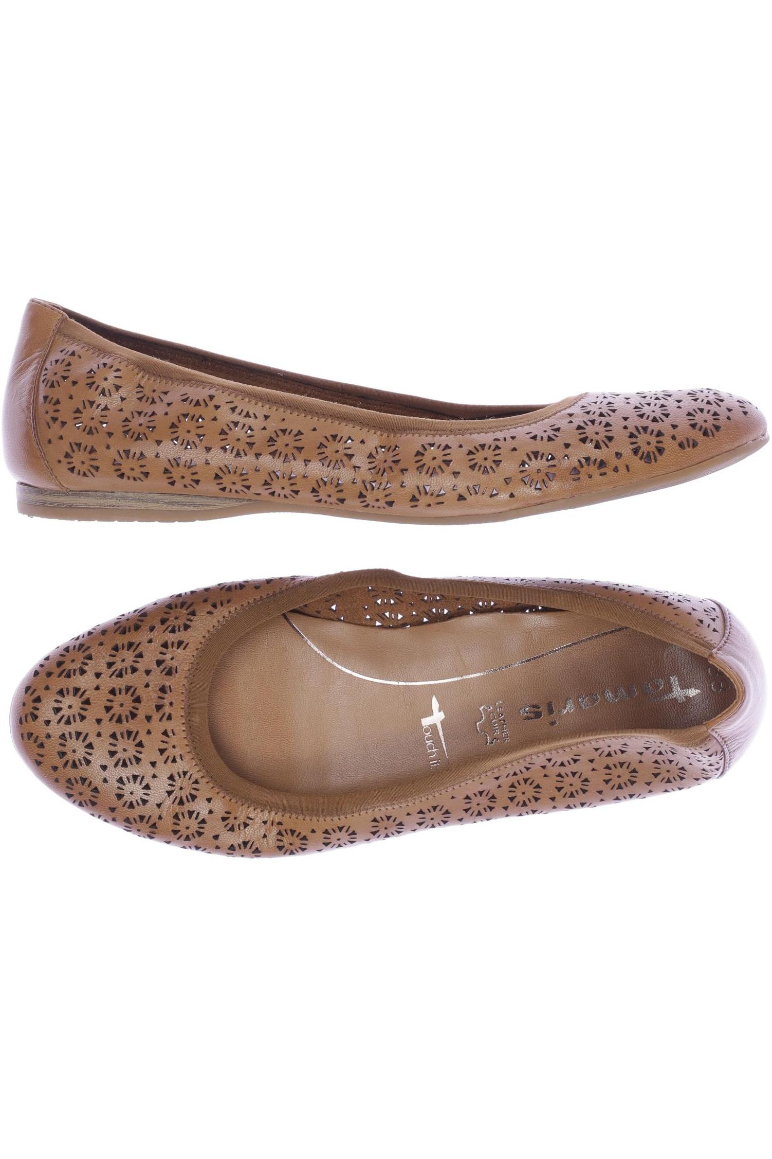 

Tamaris Damen Ballerinas, braun, Gr. 38