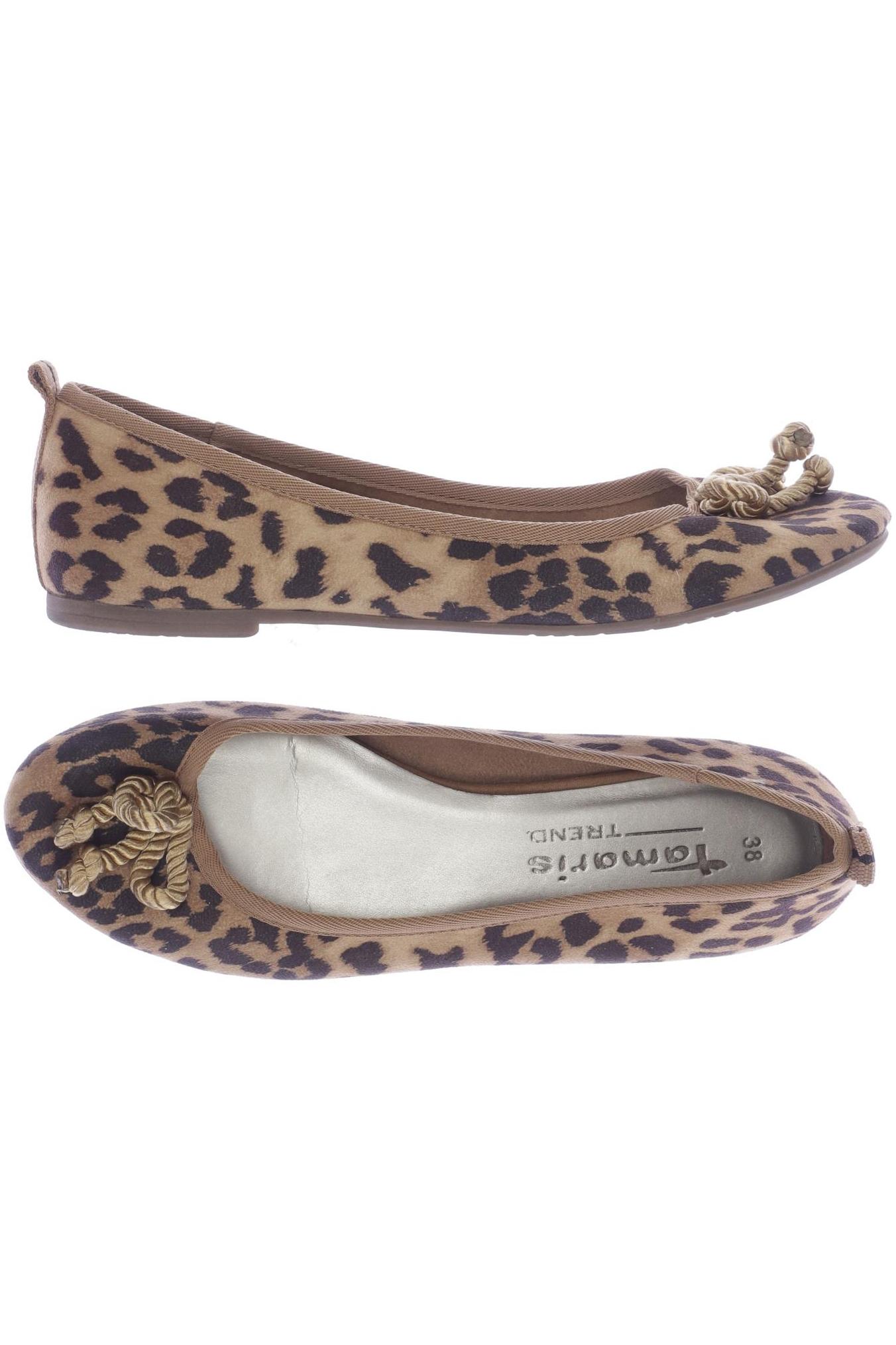 

Tamaris Damen Ballerinas, braun, Gr. 38