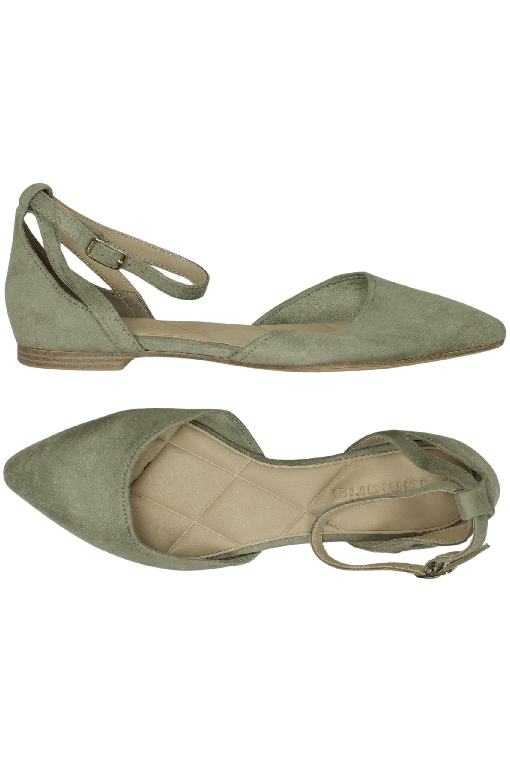 

Tamaris Damen Ballerinas, grün, Gr. 37