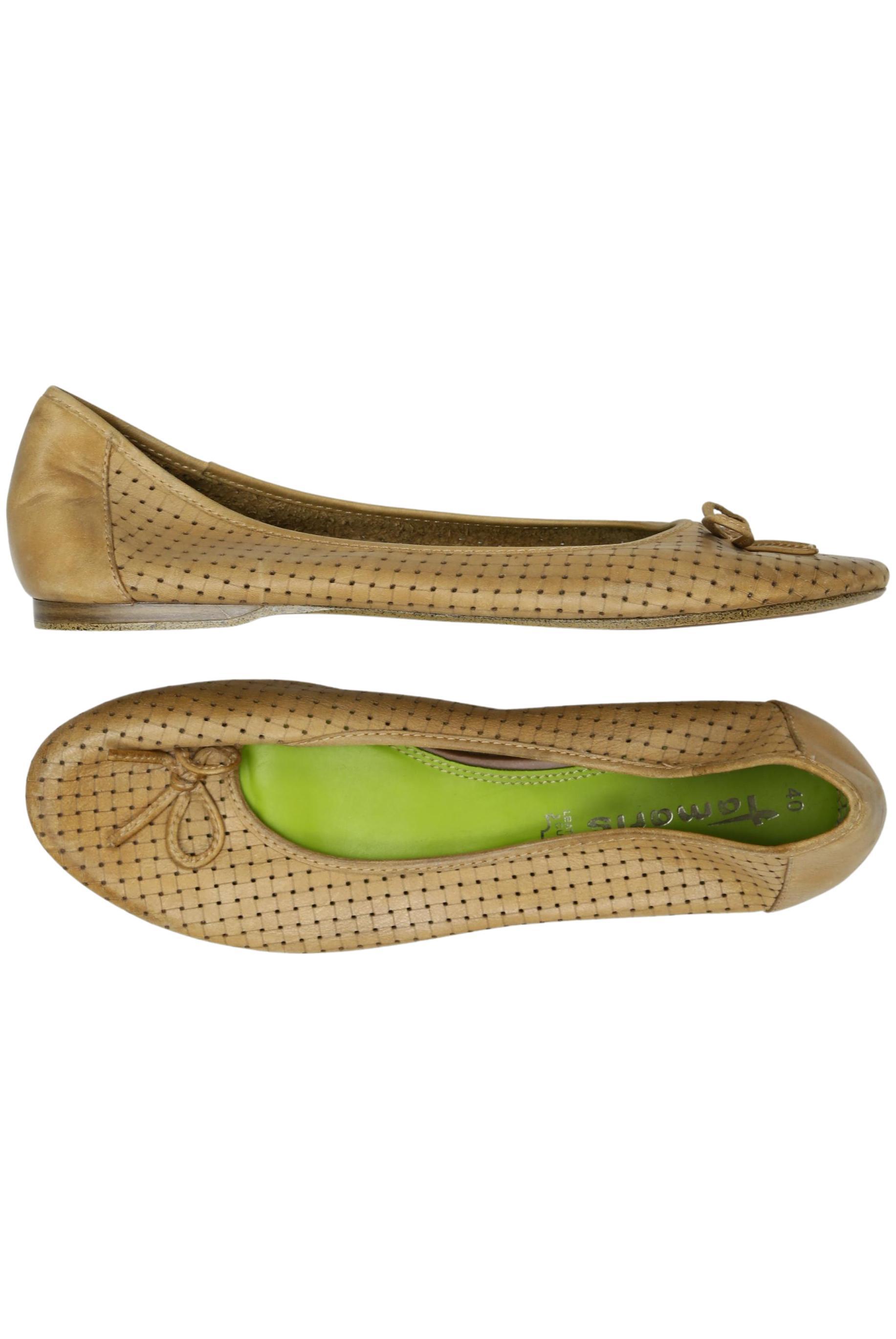 

Tamaris Damen Ballerinas, beige, Gr. 40