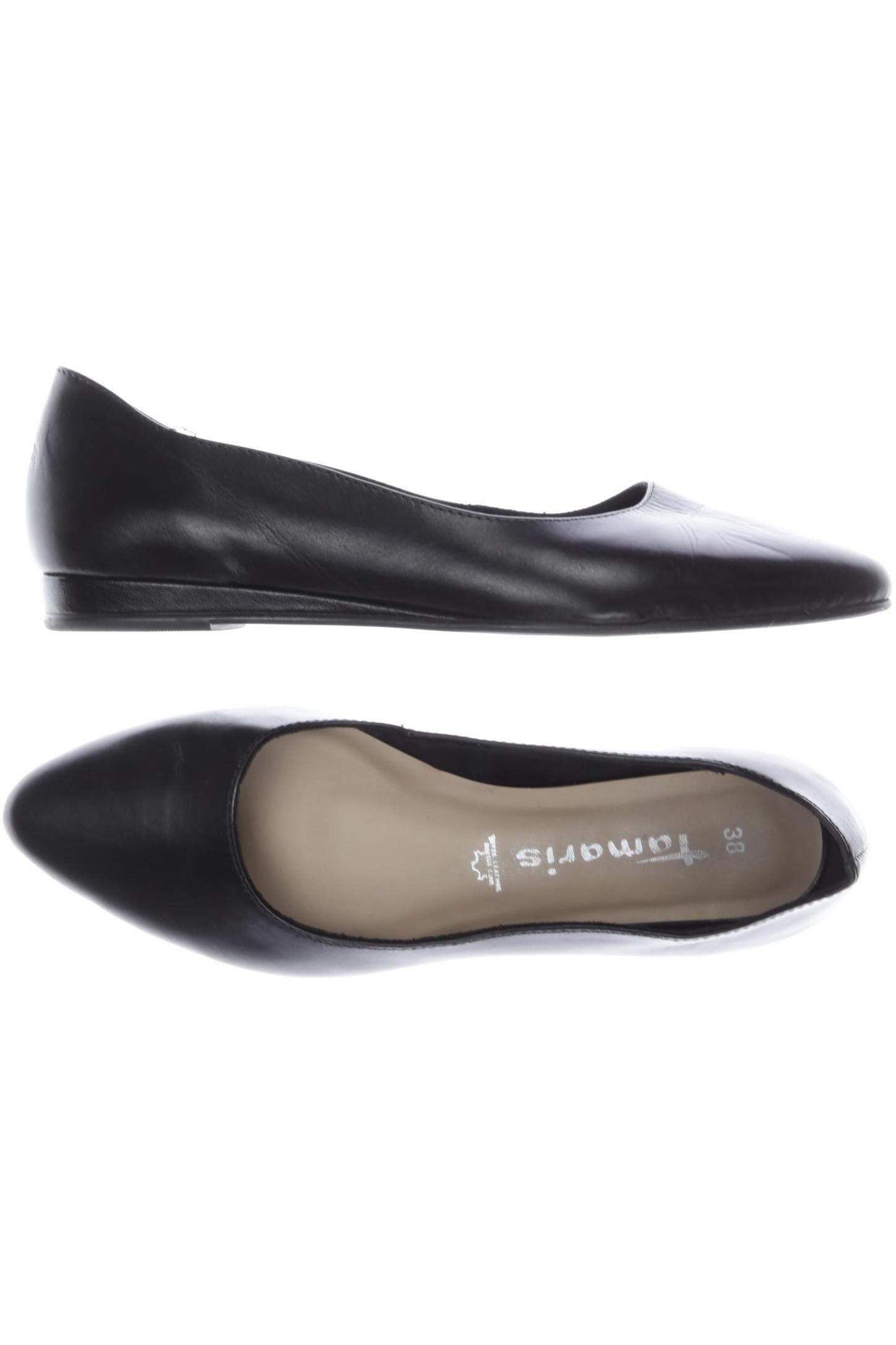 

Tamaris Damen Ballerinas, schwarz, Gr. 38