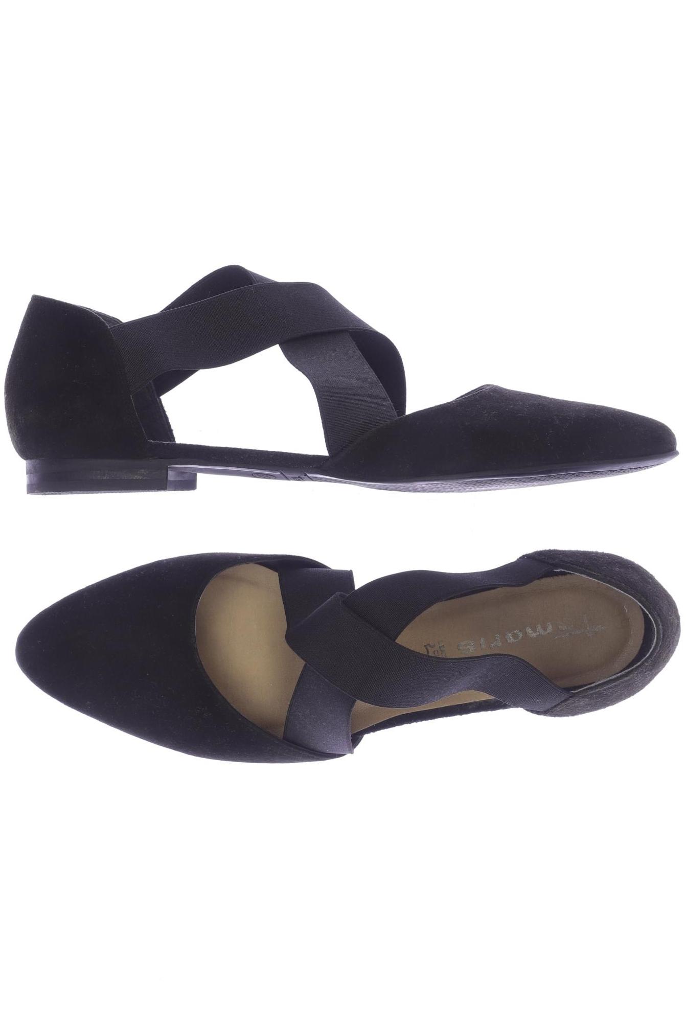 

Tamaris Damen Ballerinas, schwarz, Gr. 39