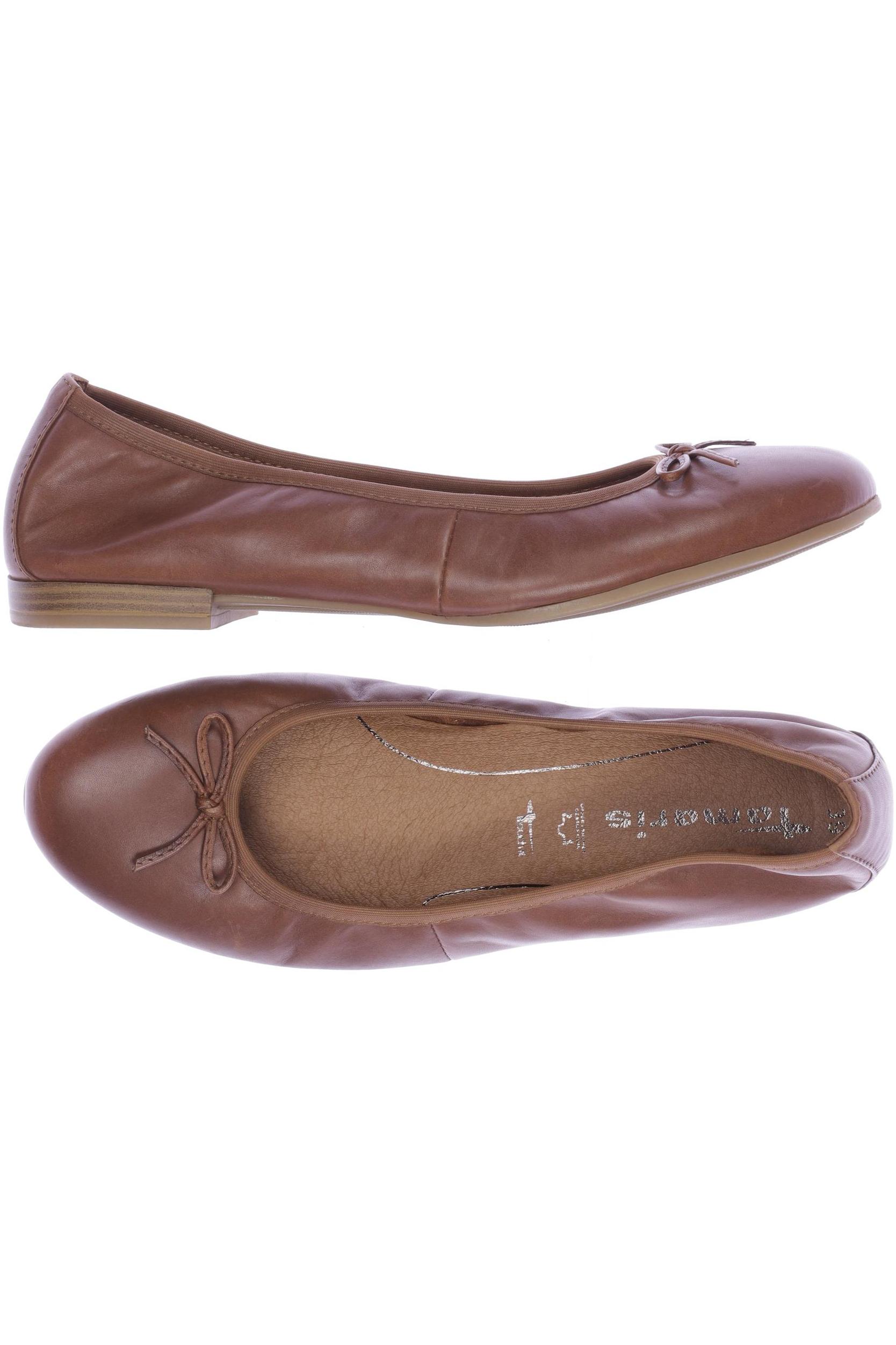 

Tamaris Damen Ballerinas, braun, Gr. 39