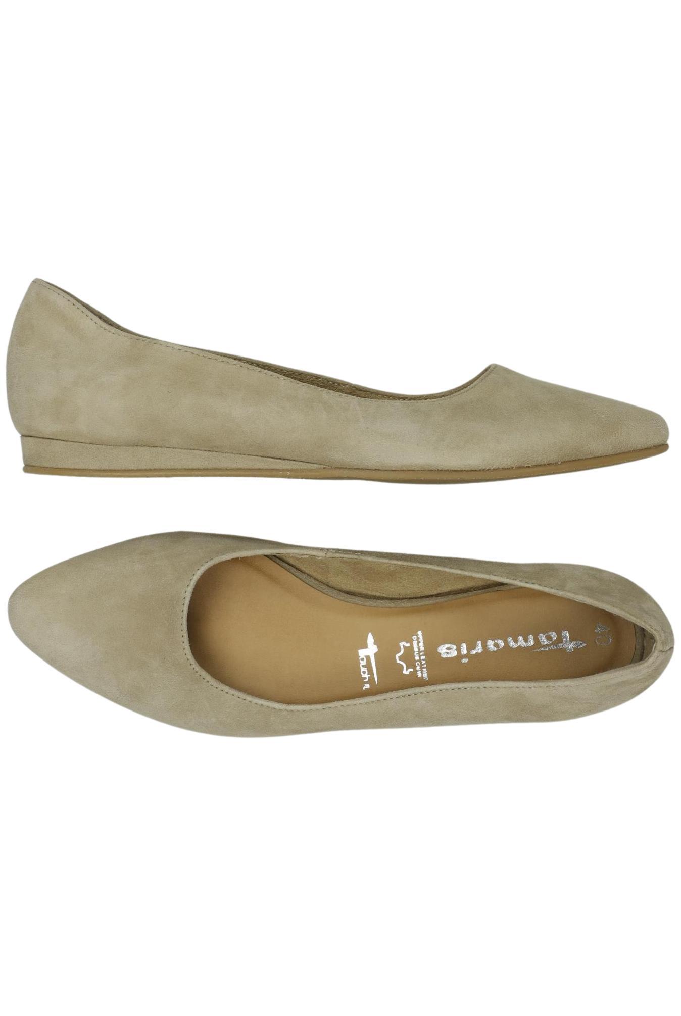 

Tamaris Damen Ballerinas, beige, Gr. 40