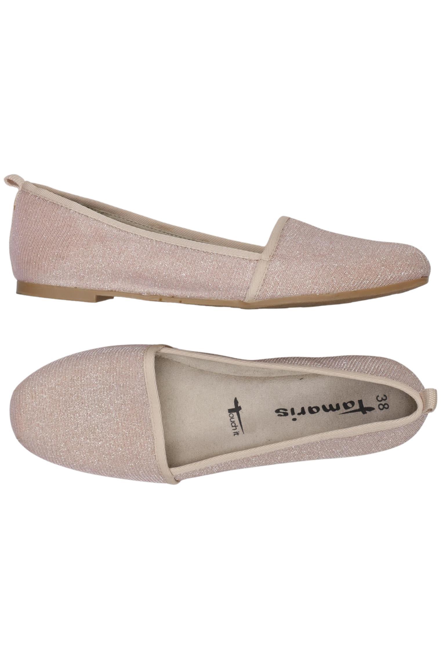 

Tamaris Damen Ballerinas, beige, Gr. 38