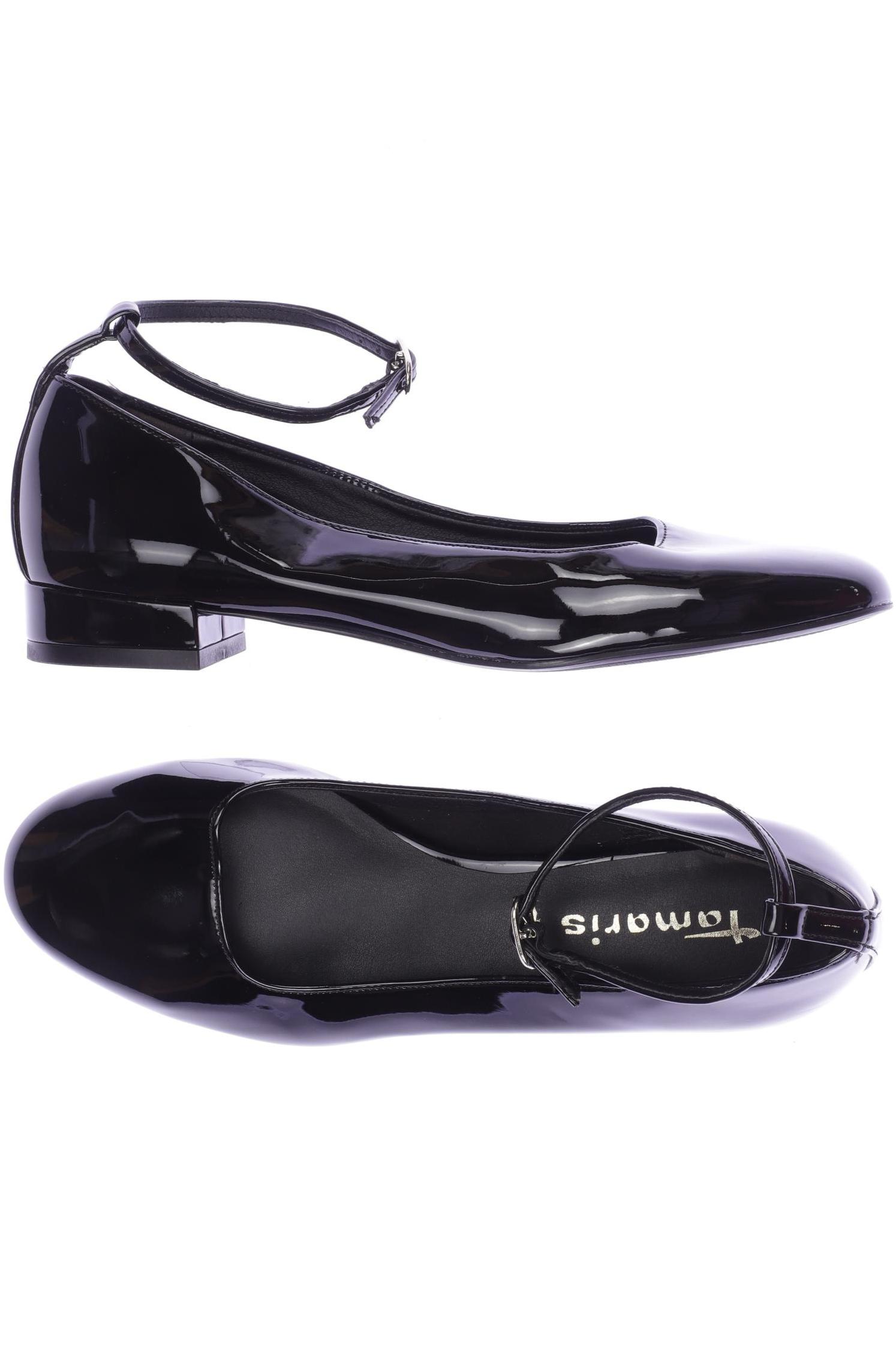 

Tamaris Damen Ballerinas, schwarz, Gr. 39