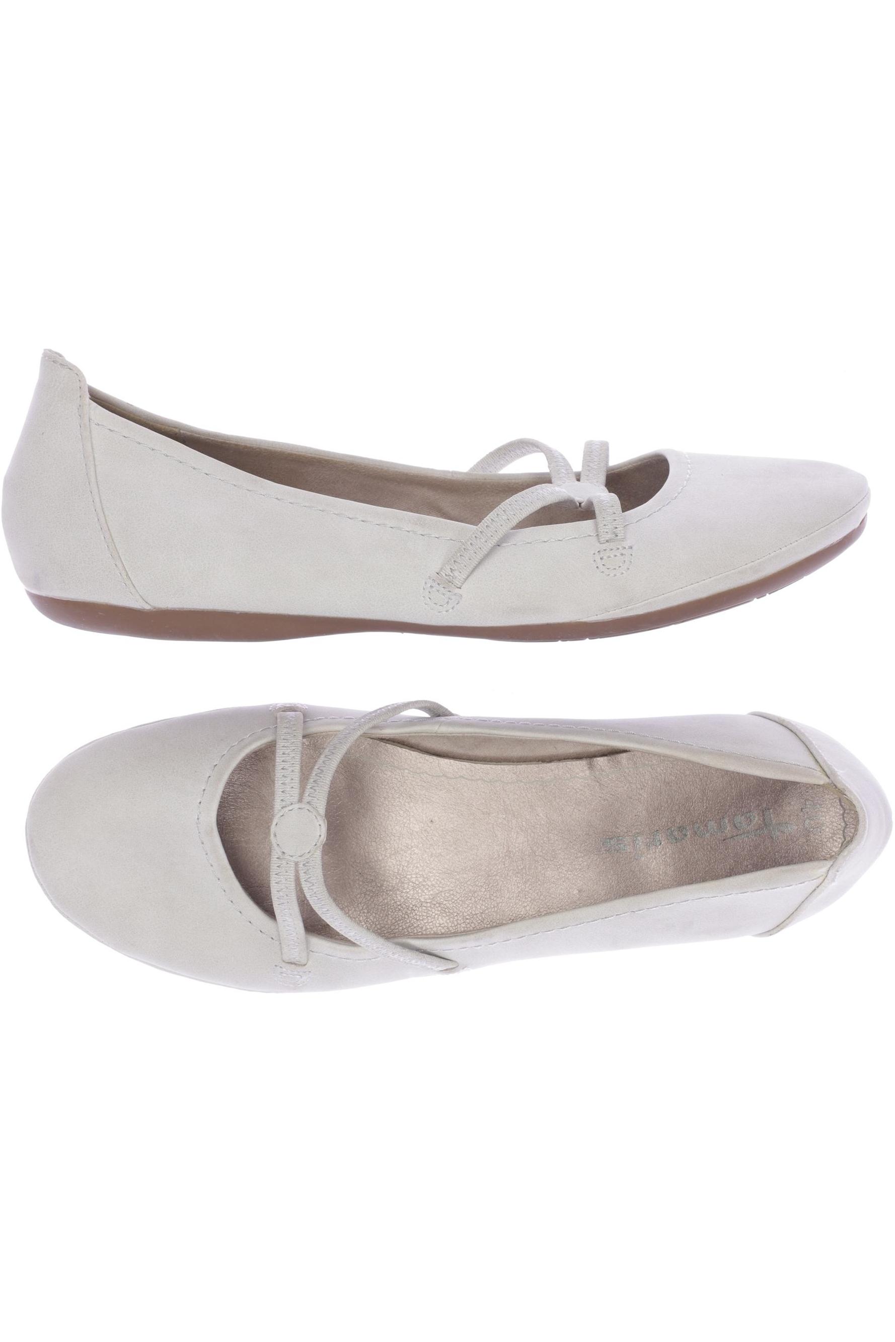 

Tamaris Damen Ballerinas, grau, Gr. 40