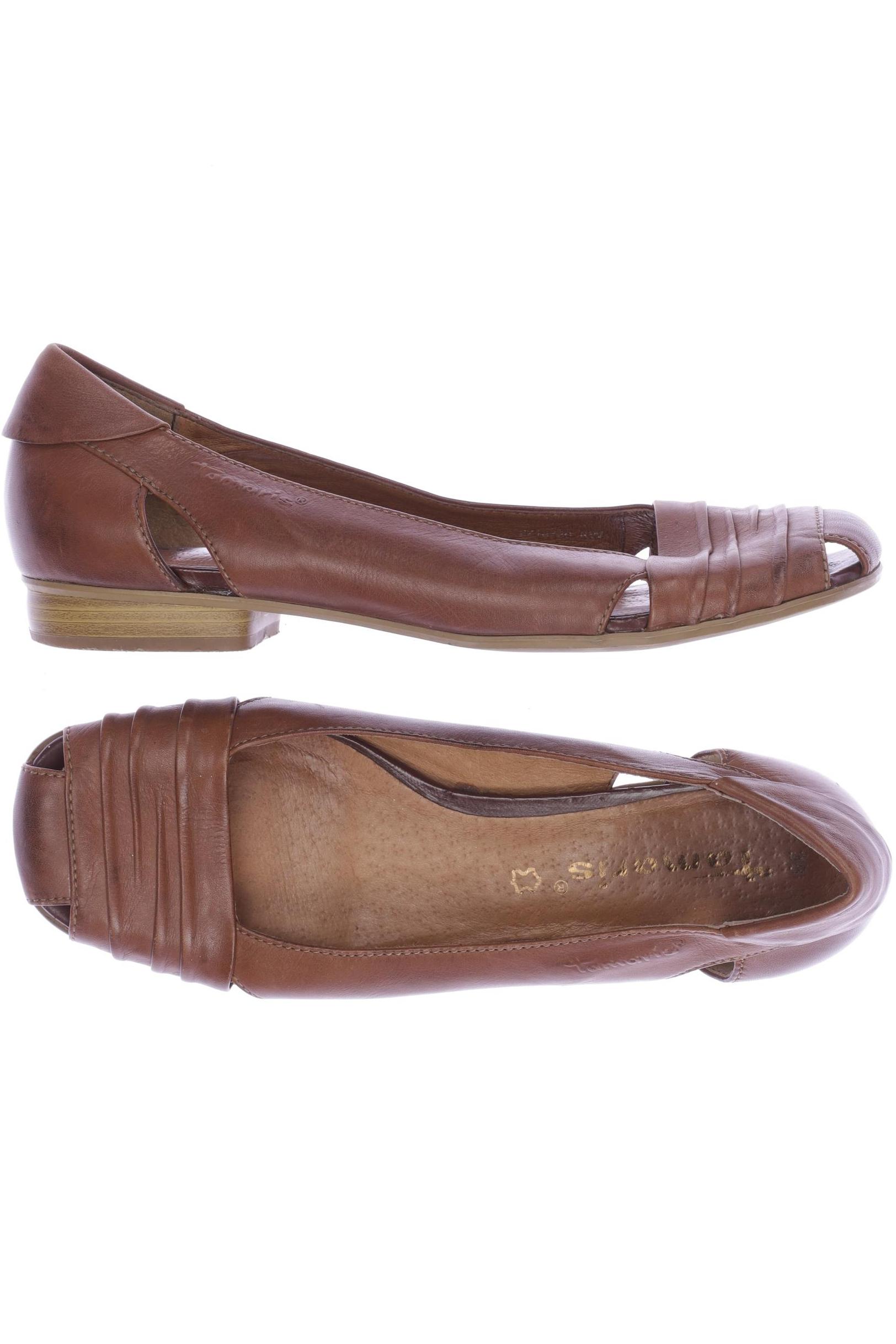 

Tamaris Damen Ballerinas, braun, Gr. 38
