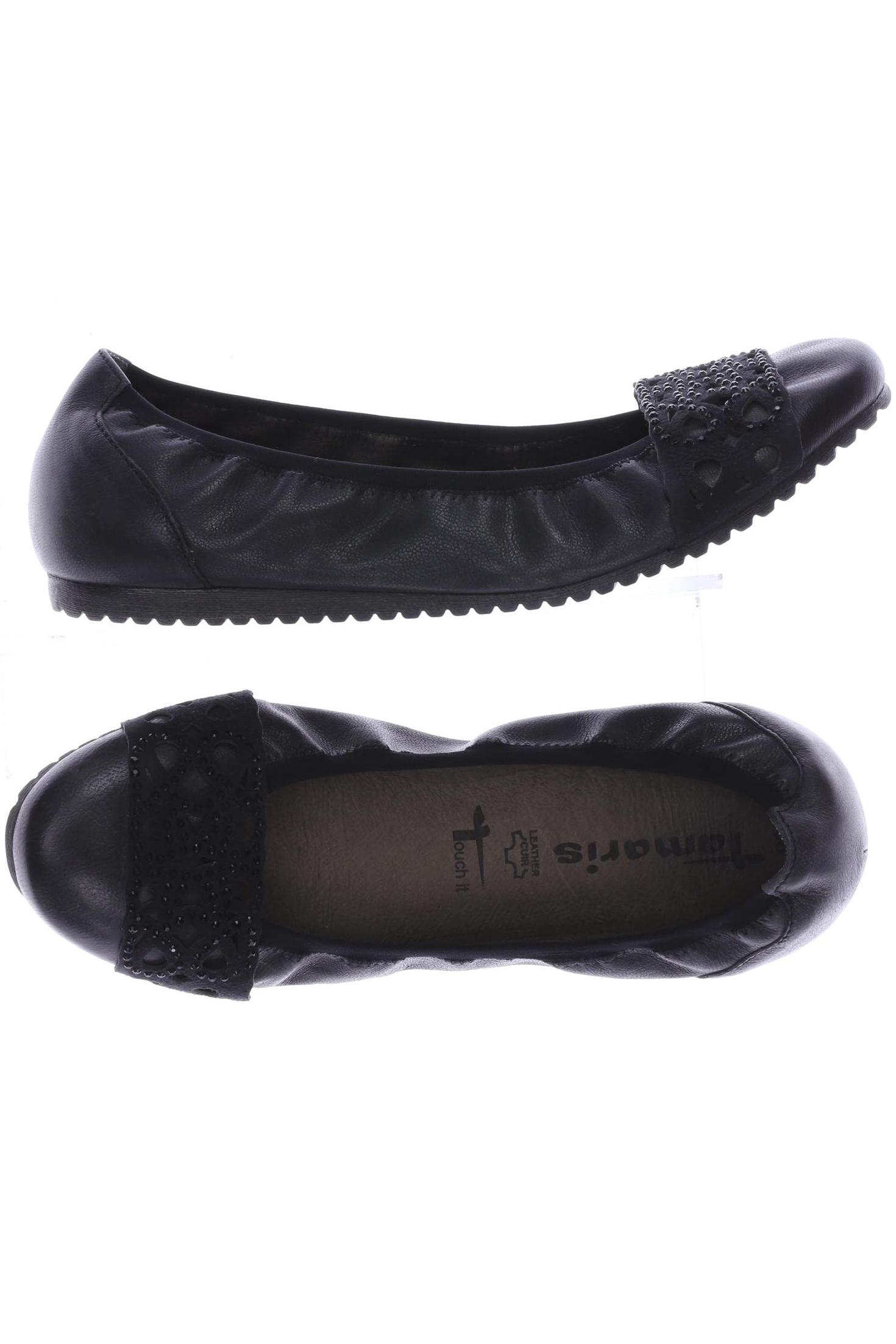 

Tamaris Damen Ballerinas, schwarz, Gr. 38