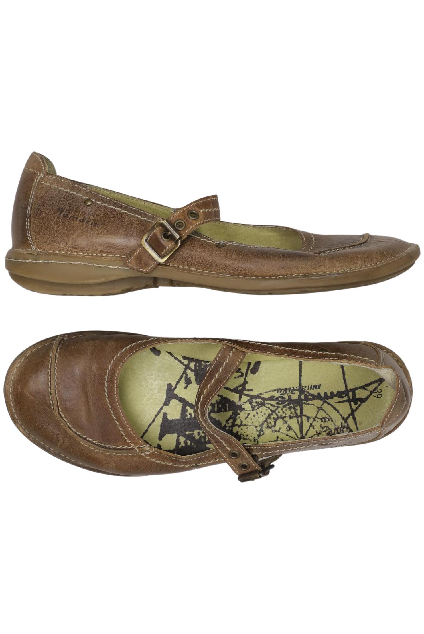 

Tamaris Damen Ballerinas, braun, Gr. 39