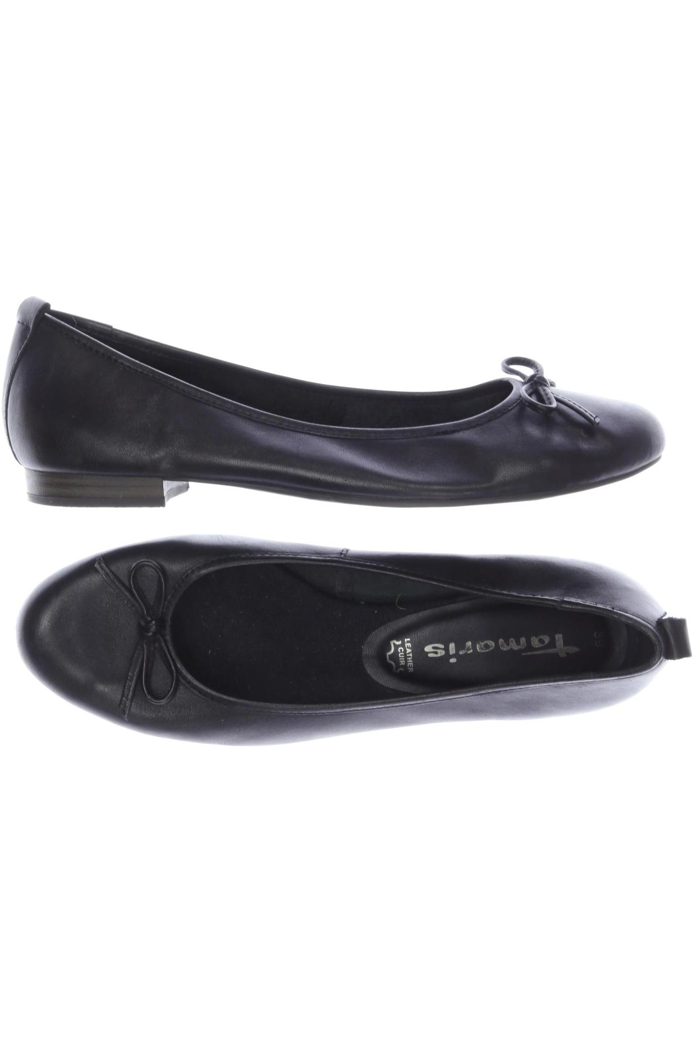 

Tamaris Damen Ballerinas, schwarz, Gr. 39