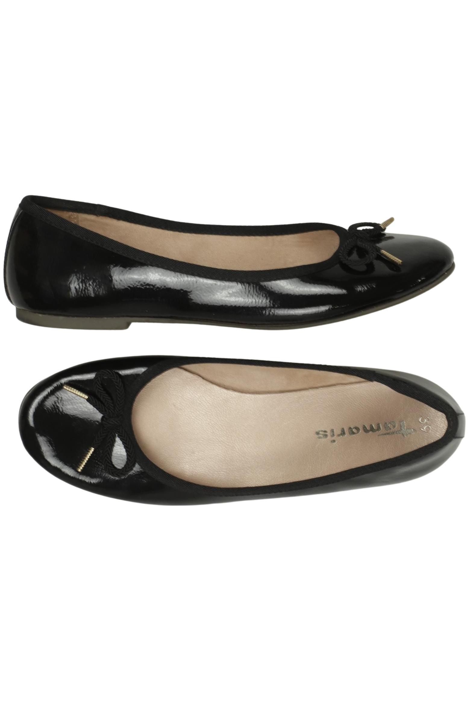 

Tamaris Damen Ballerinas, schwarz, Gr. 39