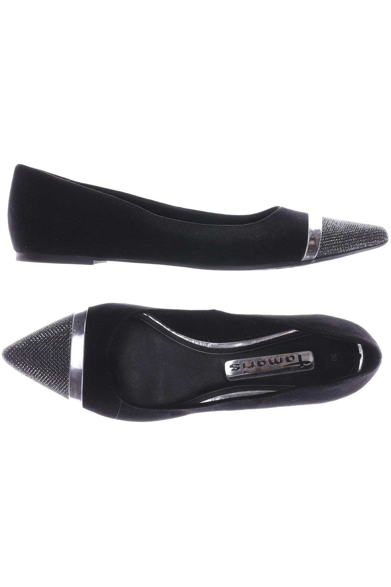 

Tamaris Damen Ballerinas, schwarz, Gr. 39