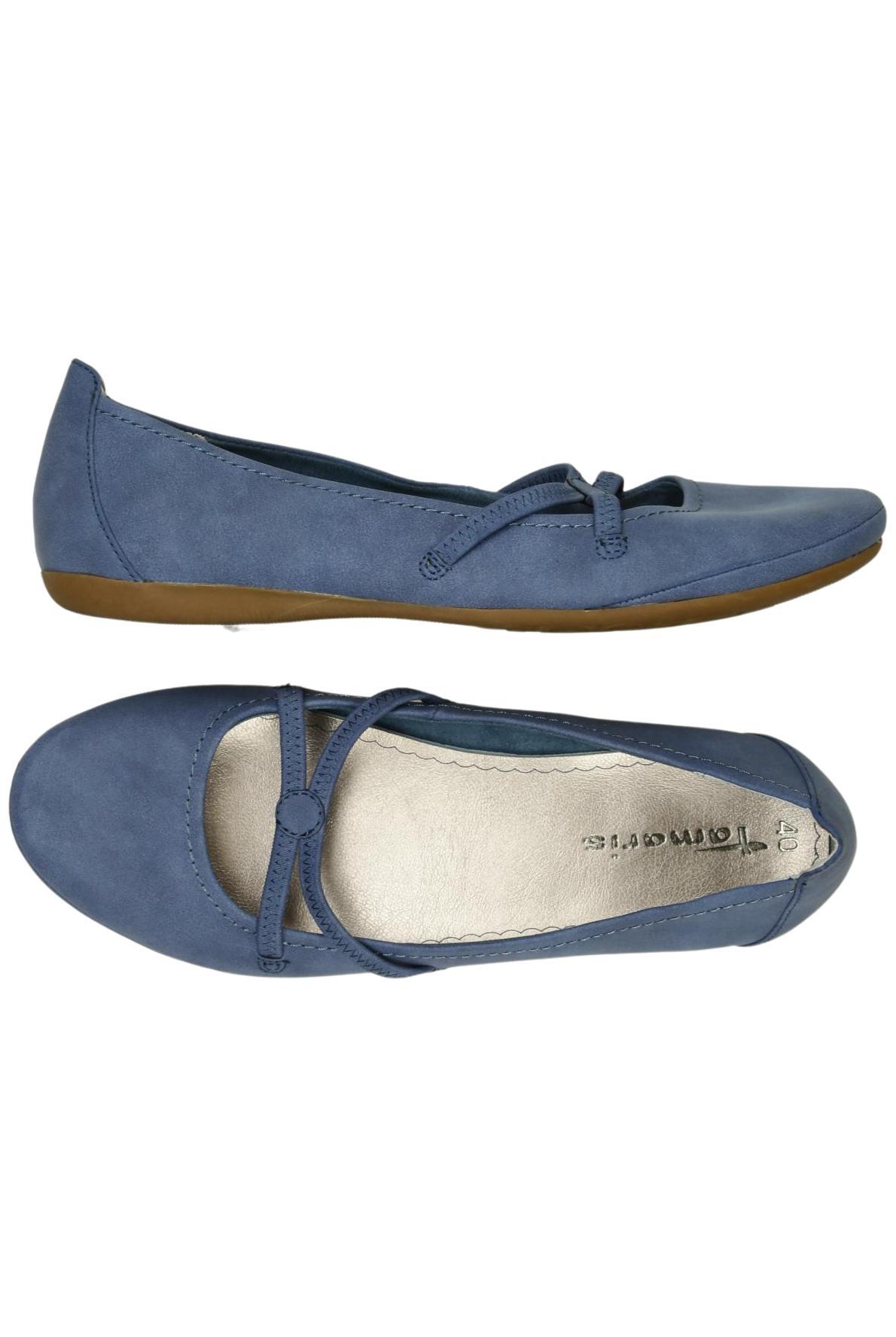 

Tamaris Damen Ballerinas, blau, Gr. 40