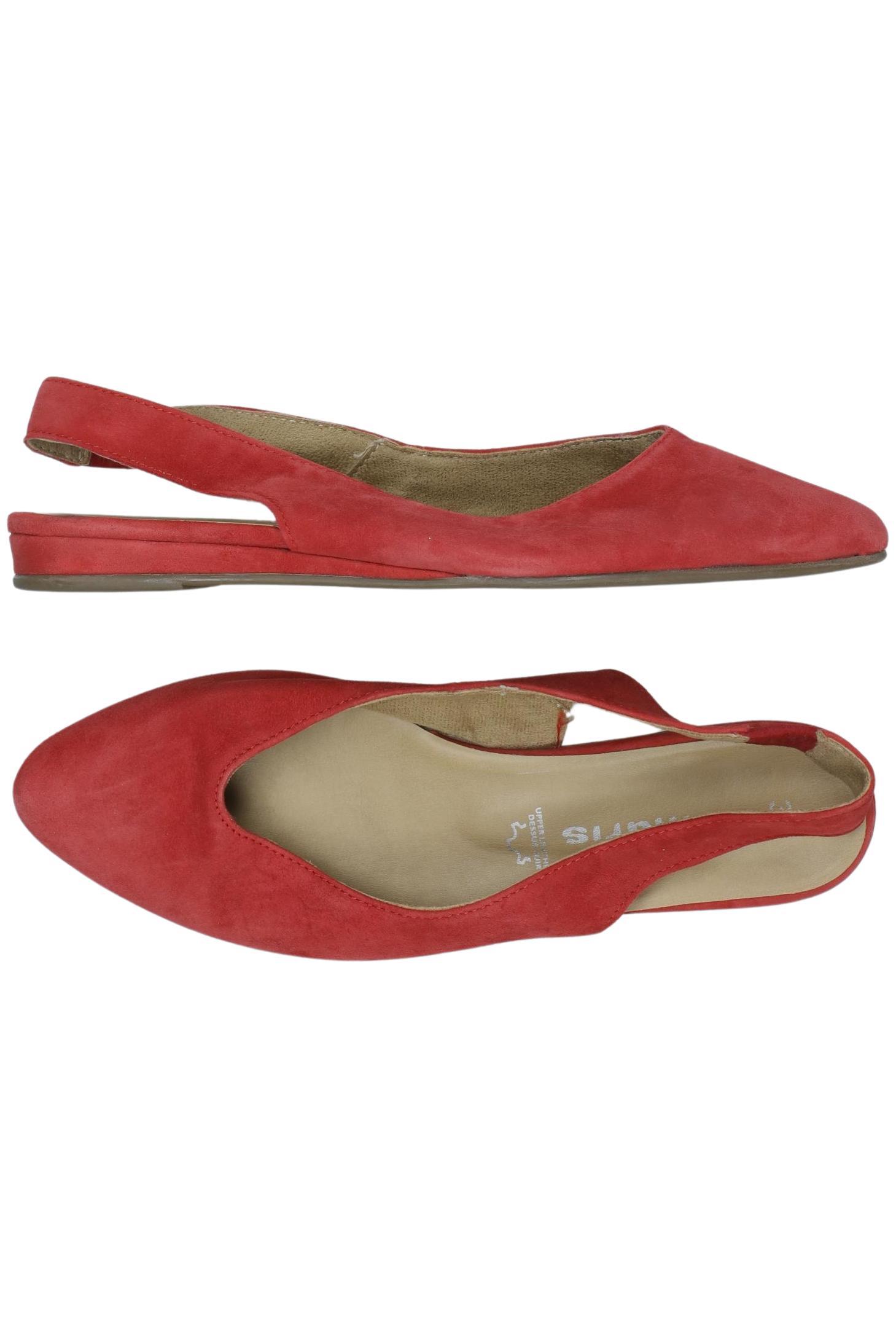 

Tamaris Damen Ballerinas, rot, Gr. 39