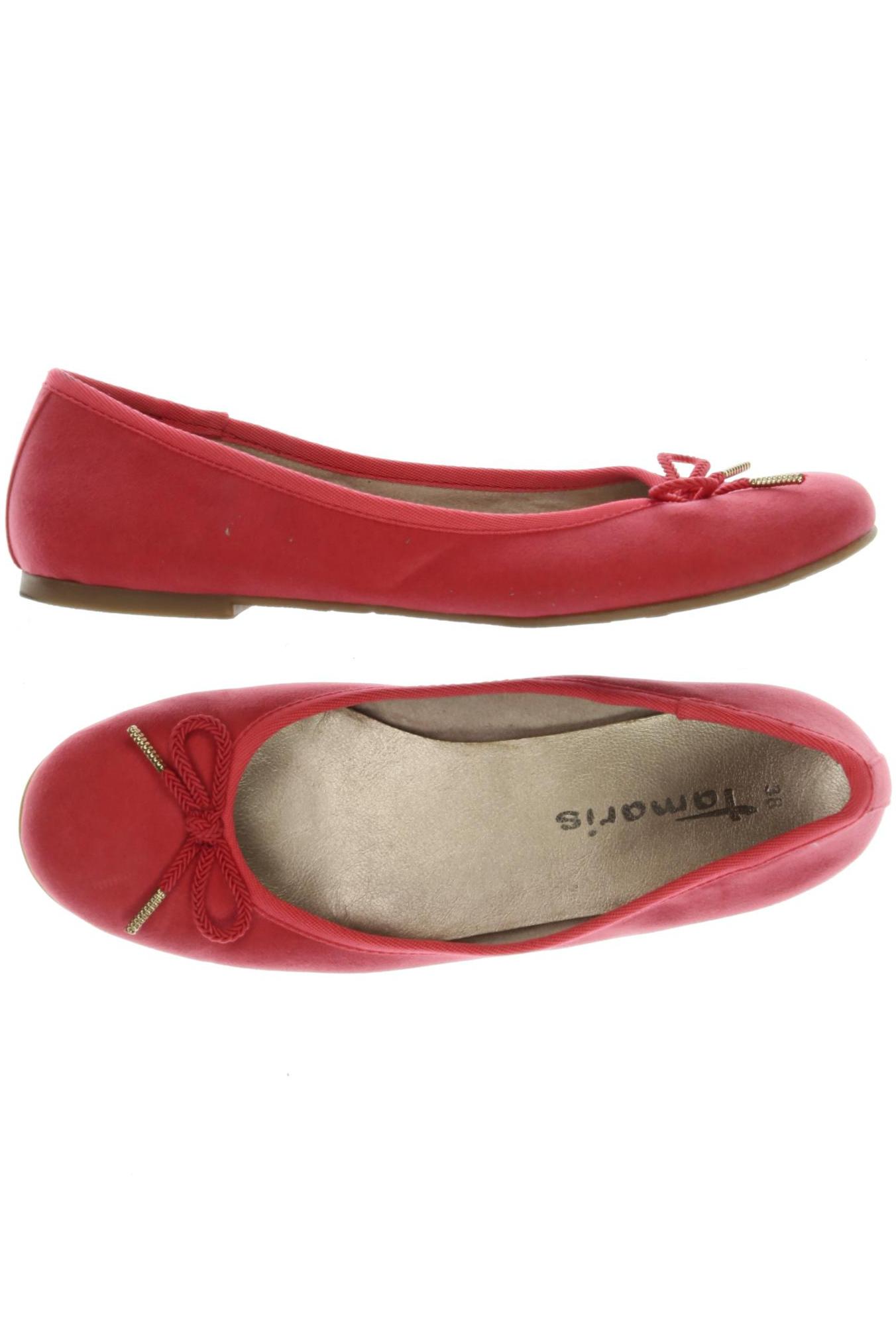 

Tamaris Damen Ballerinas, rot, Gr. 38