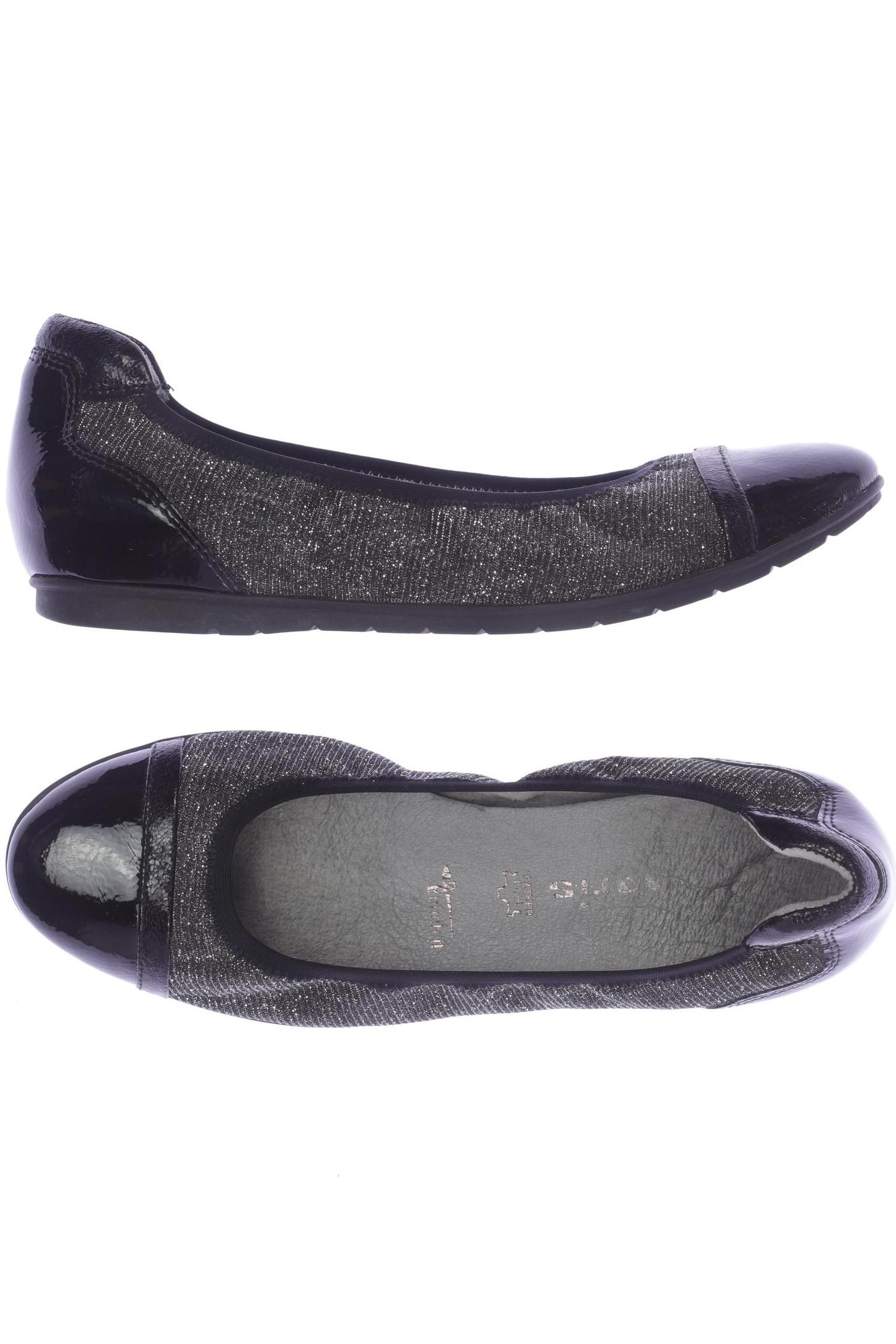 

Tamaris Damen Ballerinas, schwarz, Gr. 38