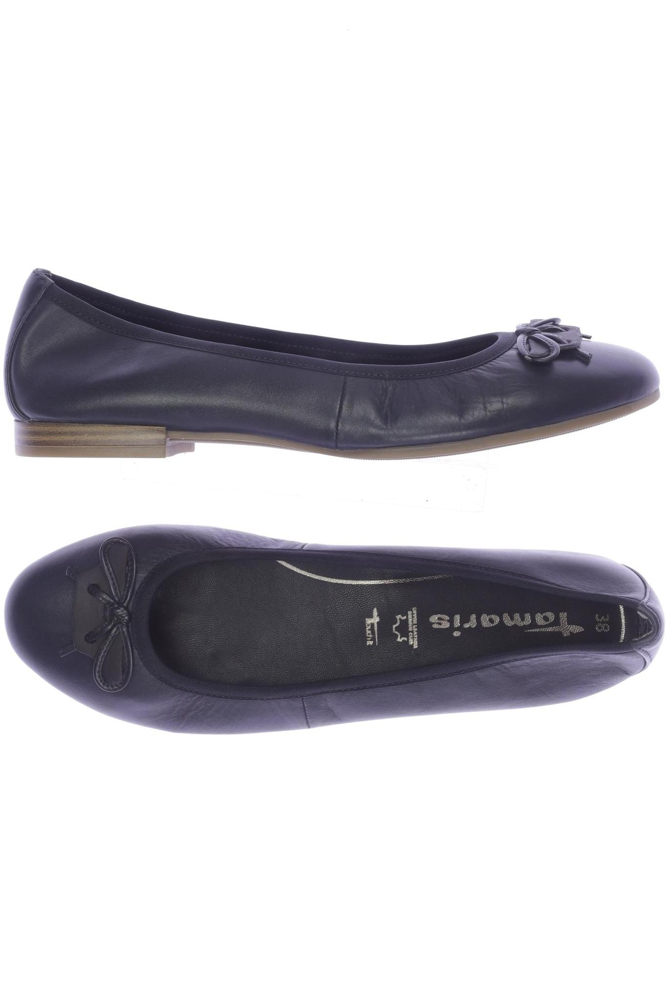

Tamaris Damen Ballerinas, marineblau, Gr. 38